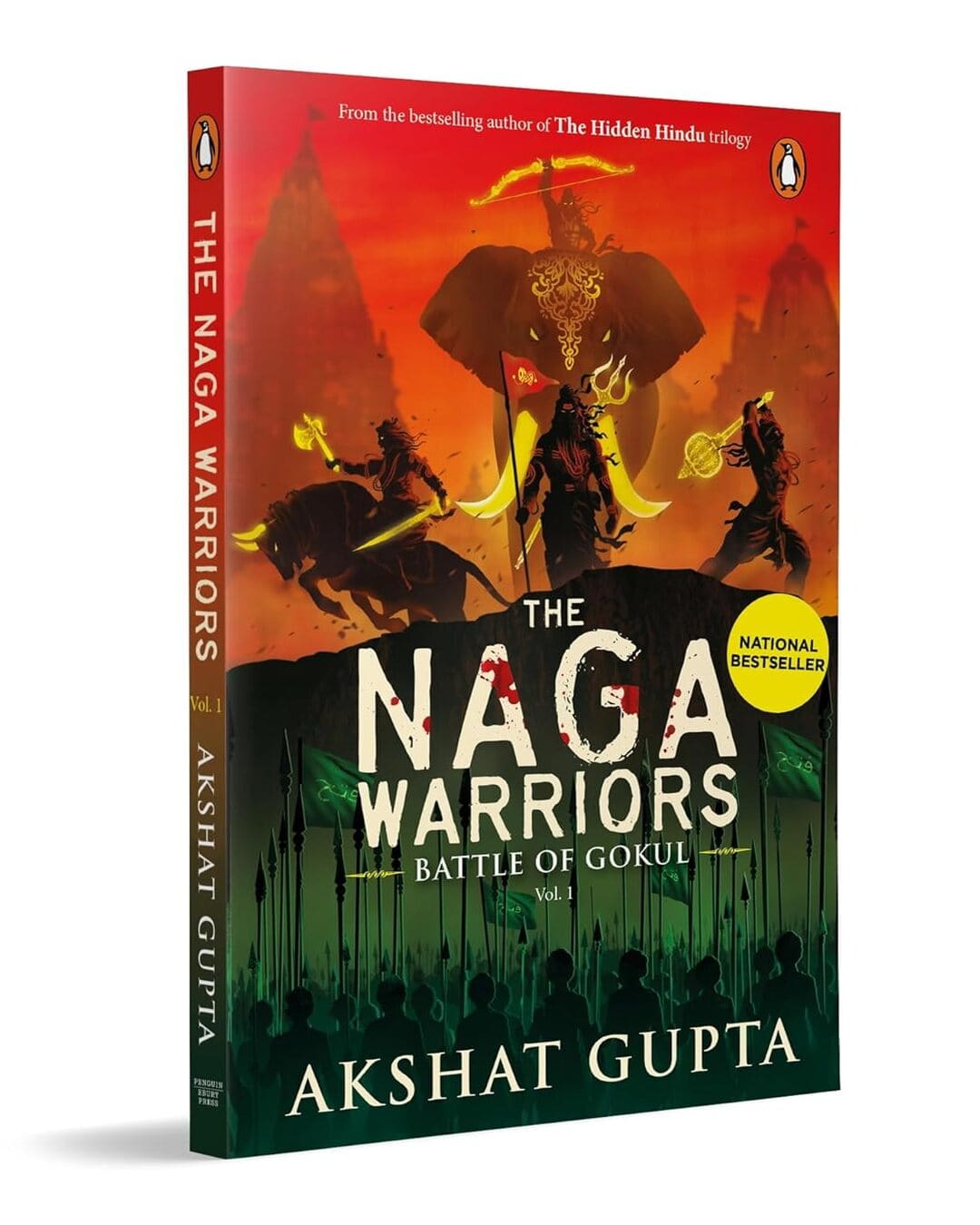 The Naga Warriors : Battle of Gokul Vol 1 by Akshat Gupta [Paperback] - versoz.com