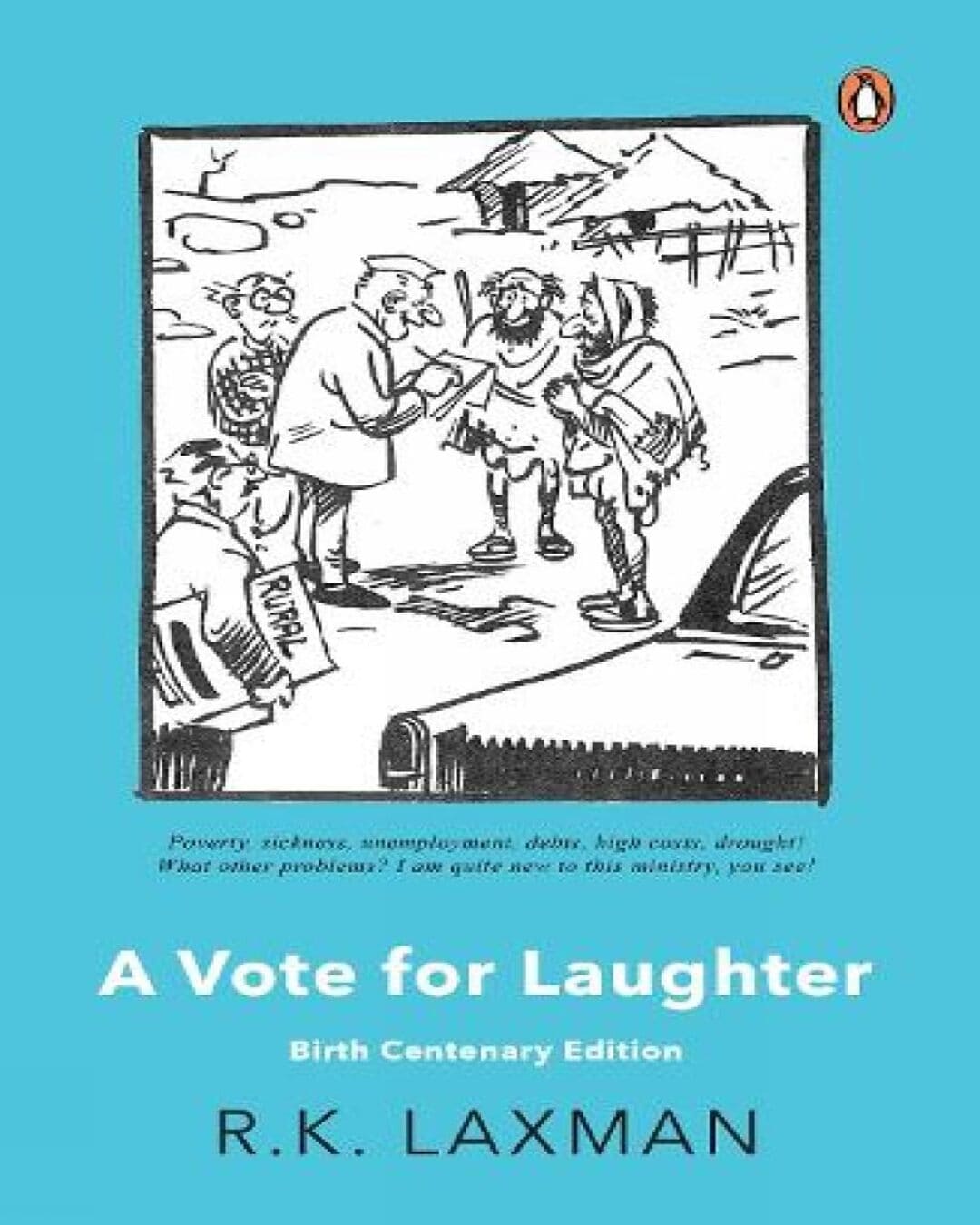 A Vote for Laughter: Birth Centenary Edition by R K Laxman [Paperback] - versoz.com