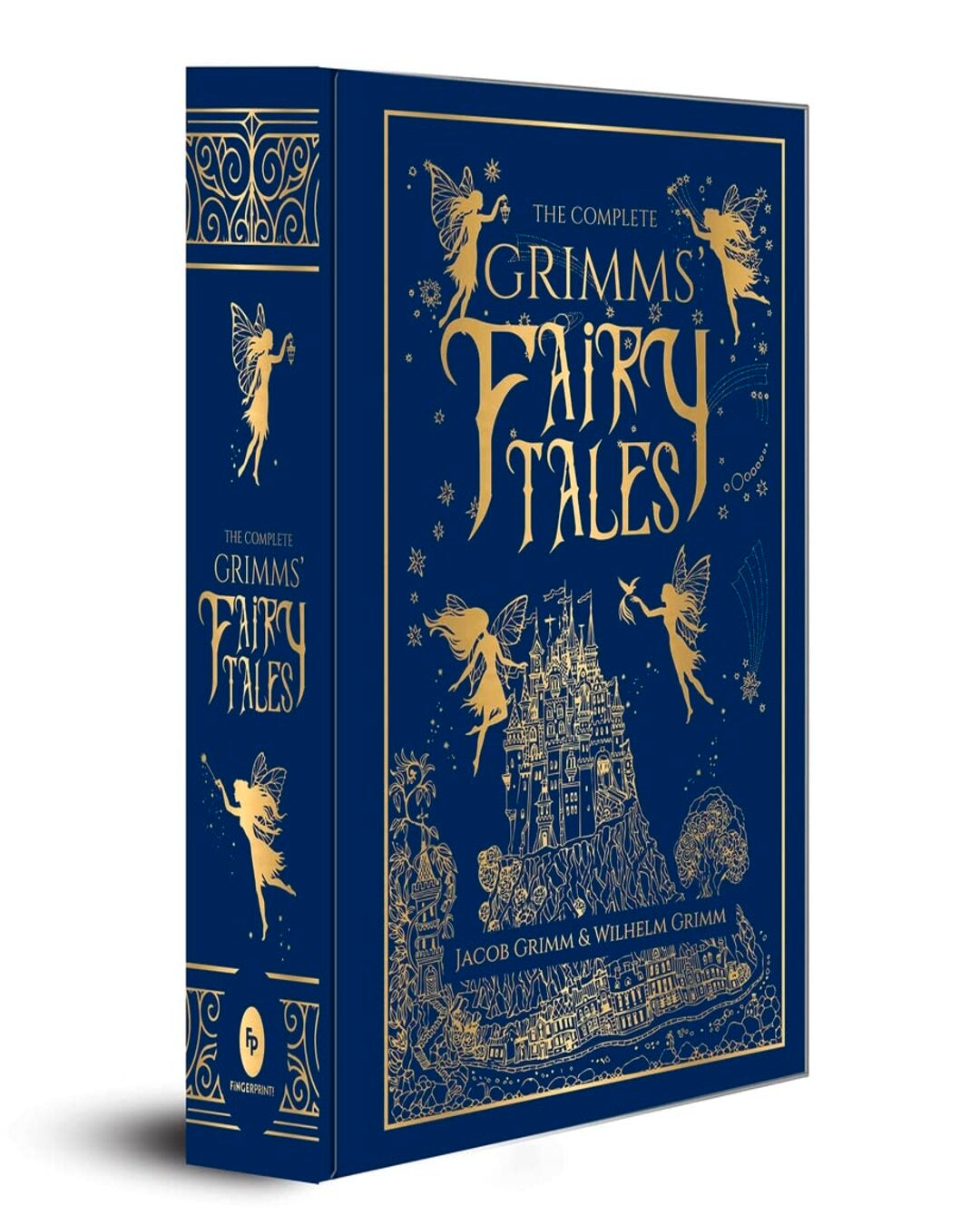 The Complete Grimms Fairy Tales (Deluxe Hardbound Edition) by Jacob Grimm & Wilhelm Grimm [Hardcover] - versoz.com