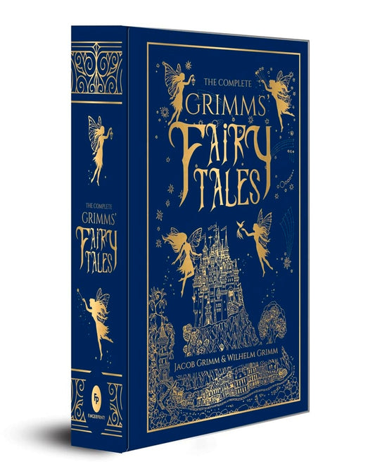 The Complete Grimms Fairy Tales (Deluxe Hardbound Edition) by Jacob Grimm & Wilhelm Grimm [Hardcover] - versoz.com