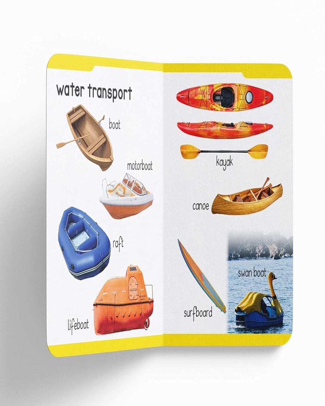 Early Learning Padded Book of Transport by Wonder House Books [Board book] - versoz.com