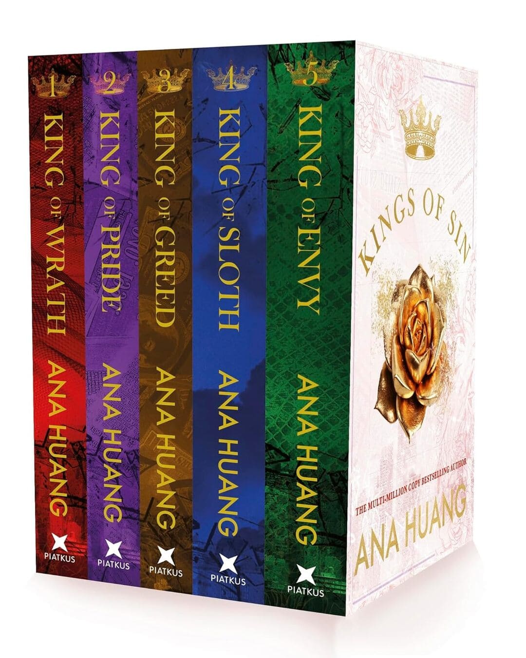 Kings Of Sin 5-Book Boxset by Ana Huang [Box Set]