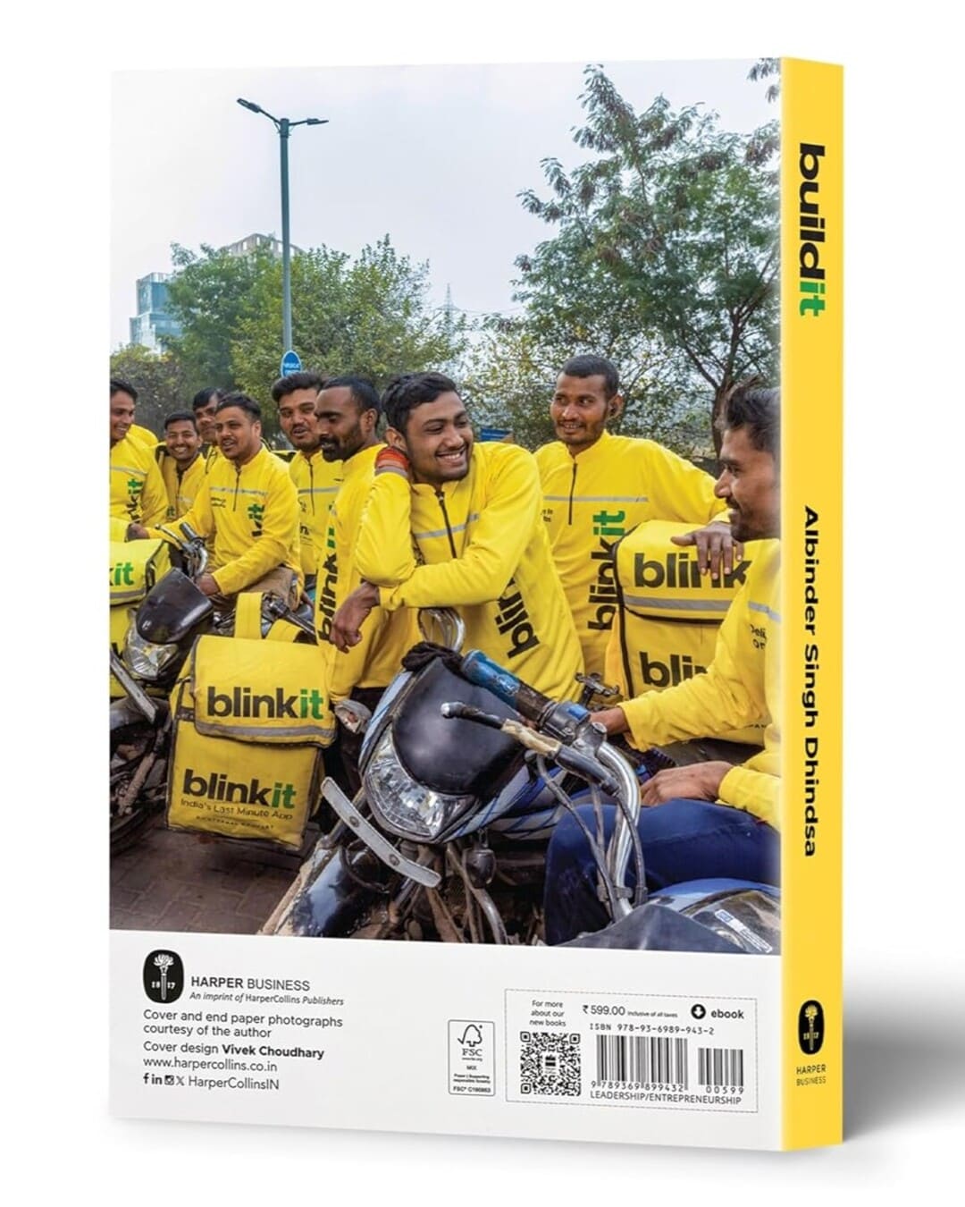 Buildit : Building Blinkit in an Evolving India by Albinder Singh Dhindsa [Paperback]