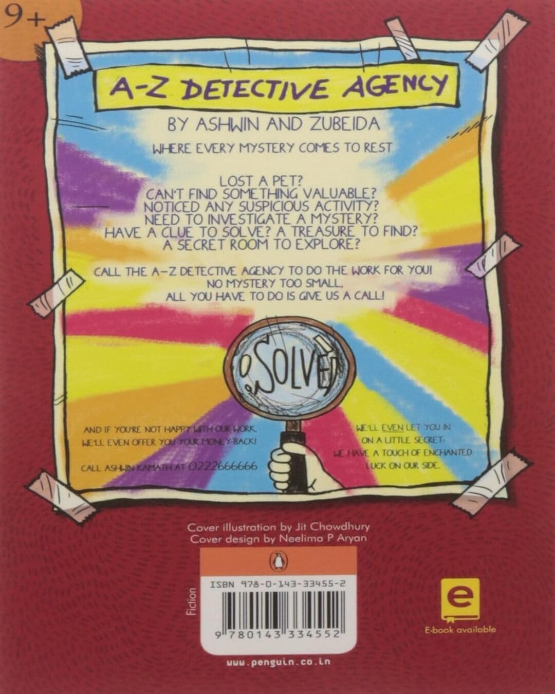 The A-Z Djinn Detective Agency by Parinita Shetty [Paperback] - versoz.com