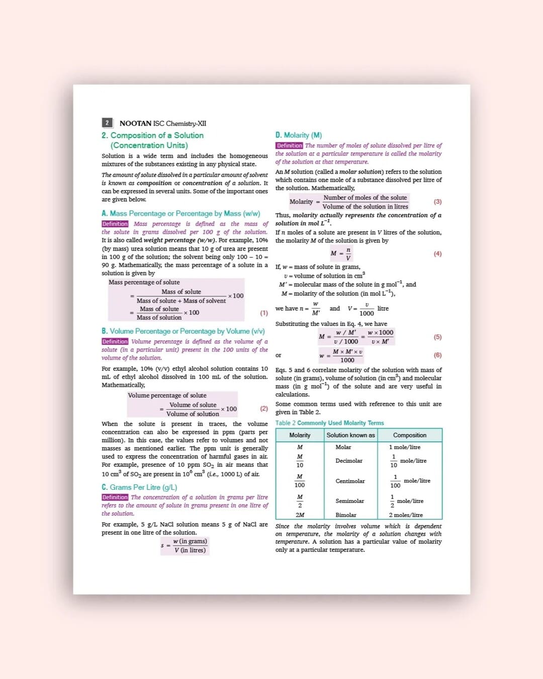 Nootan ISC Board Chemistry Textbook For Class 12th - Academic Year 2026-27 By Dr. H.C. Srivastava - Nageen Prakashan