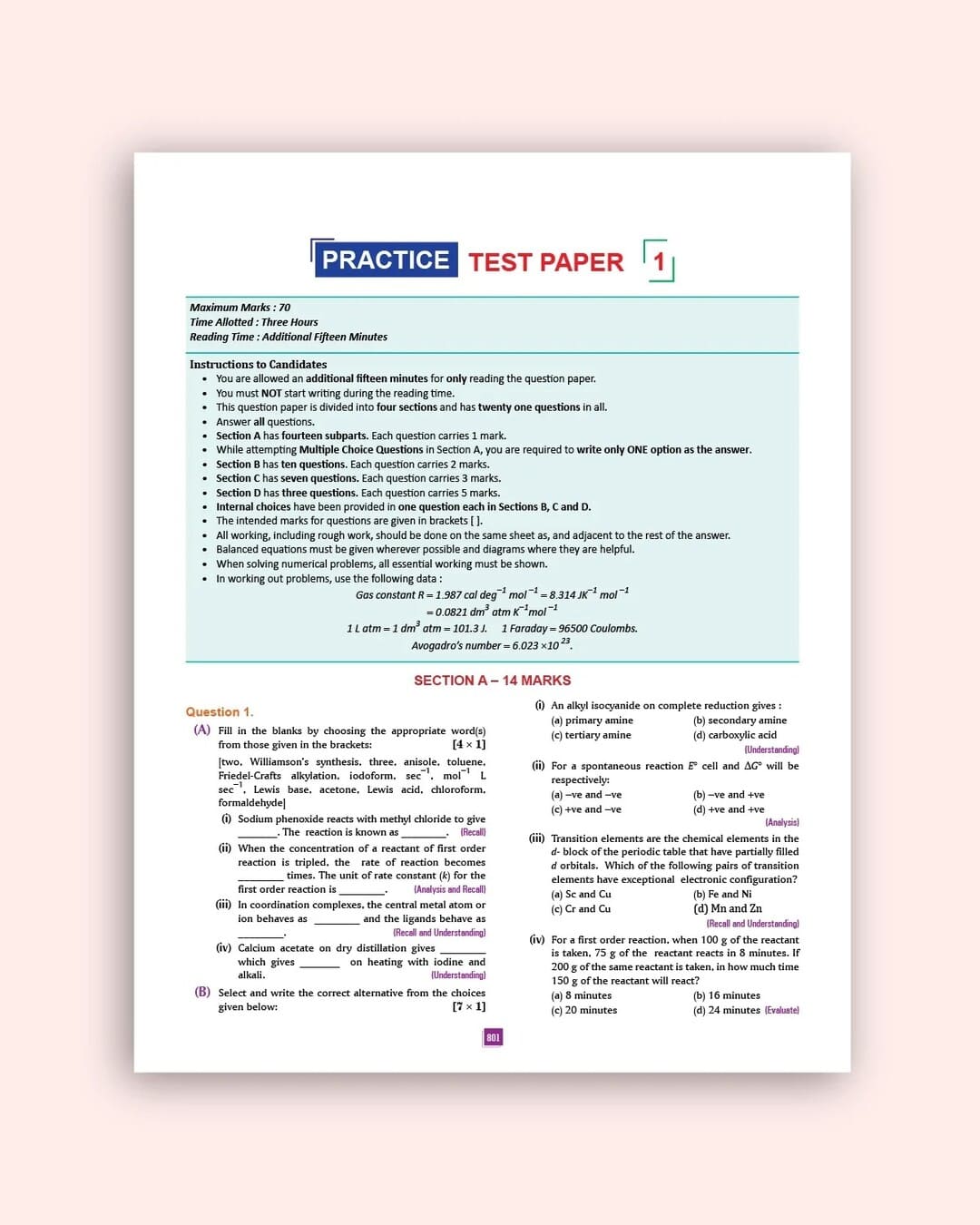 Nootan ISC Board Chemistry Textbook For Class 12th - Academic Year 2026-27 By Dr. H.C. Srivastava - Nageen Prakashan