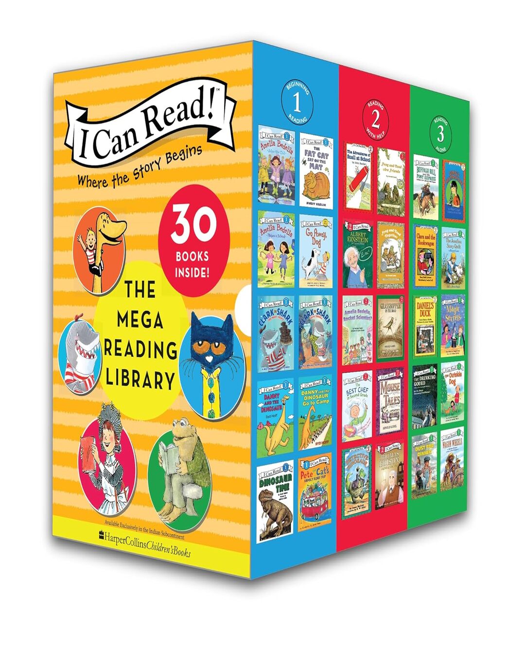 I Can Read! The Mega Reading Library : 30 Books Mega Pack by I Can Read [Paperback] - versoz.com