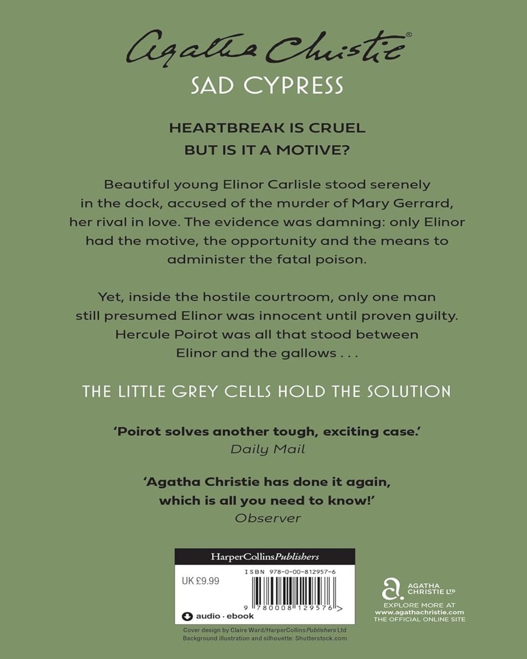 Sad Cypress by Agatha Christie [Paperback] - versoz.com