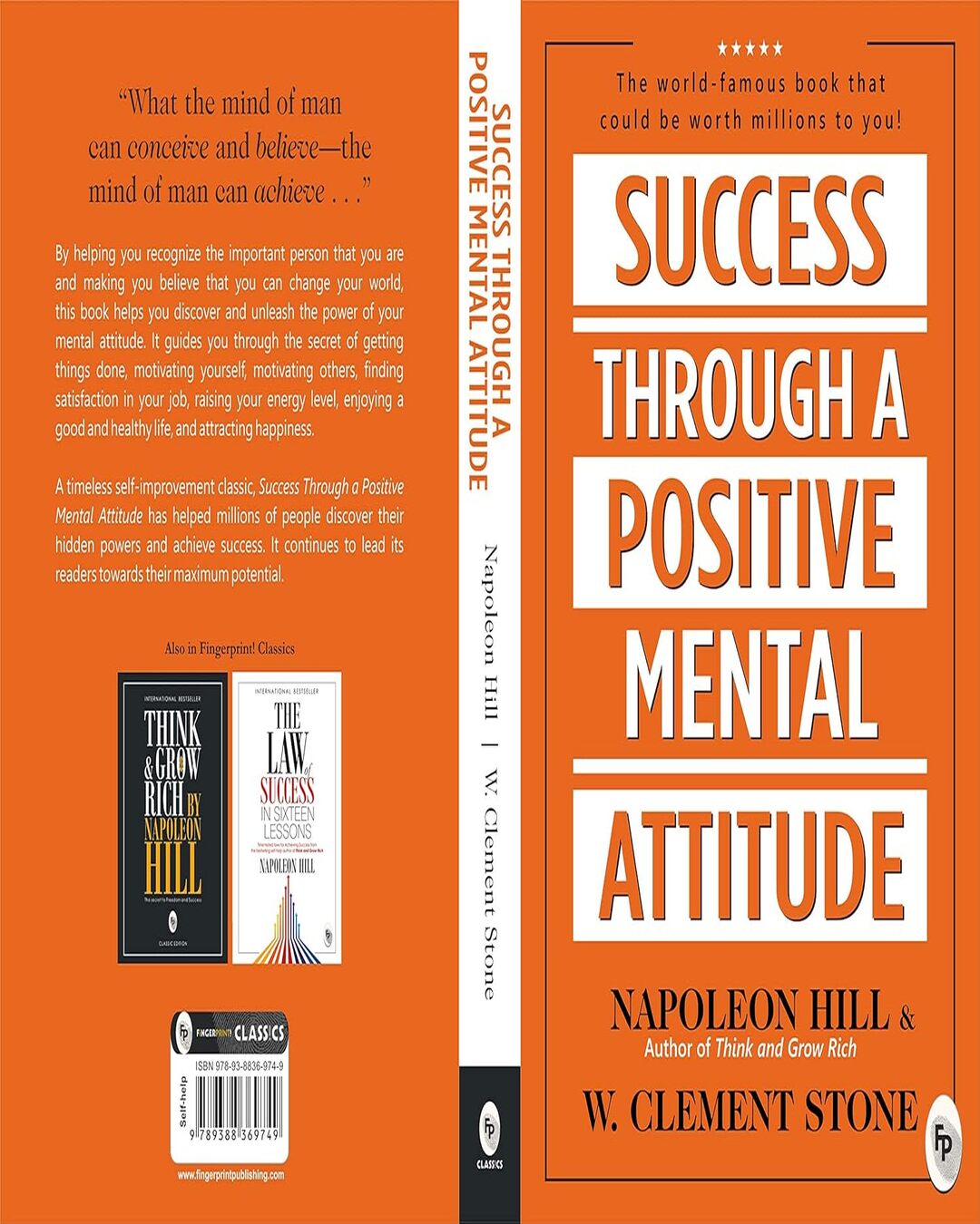 Success Through A Positive Mental Attitude by Napoleon Hill [Paperback] - versoz.com
