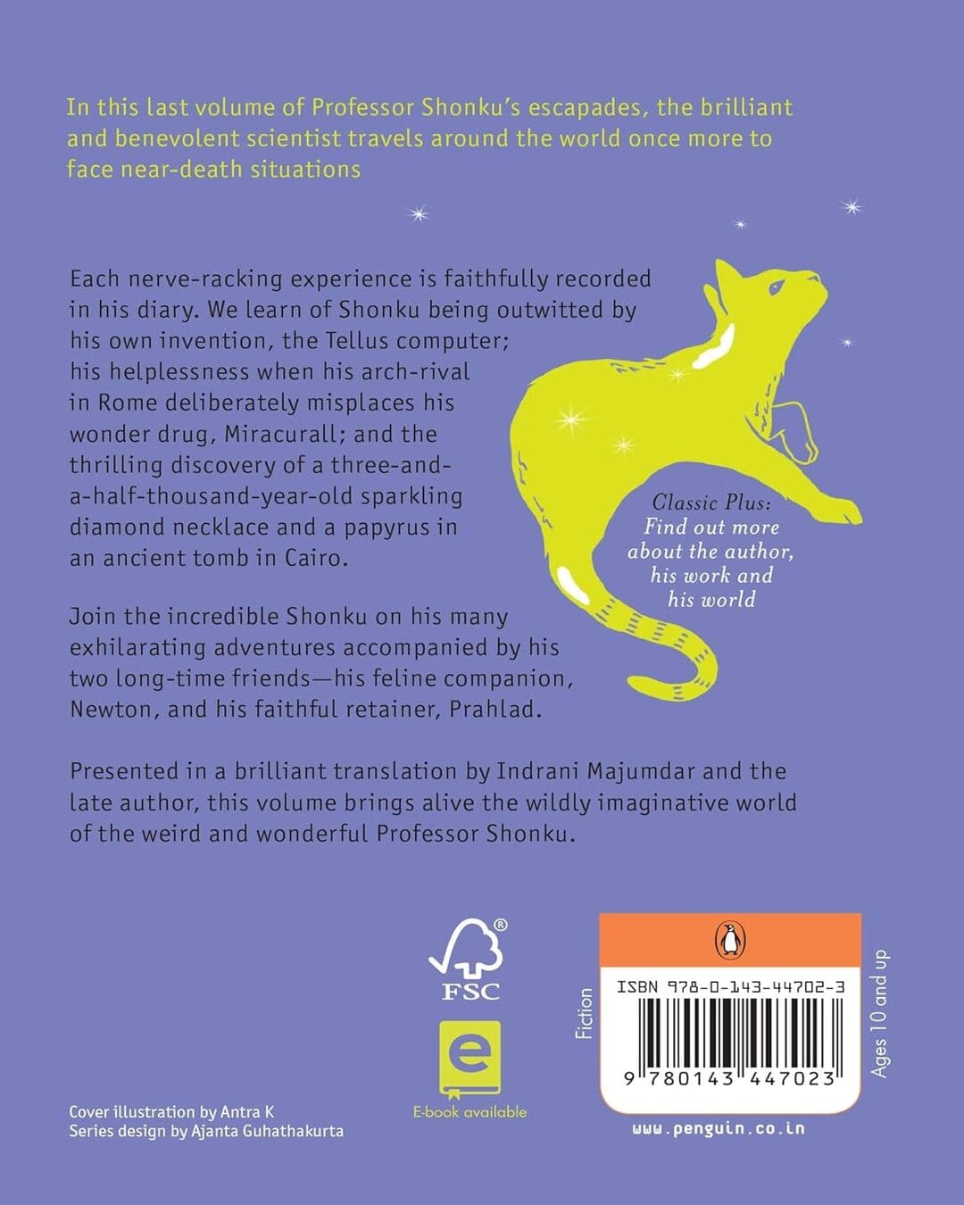 The Final Adventures Of Prof. Shonku by Satyajit Ray [Paperback] - versoz.com