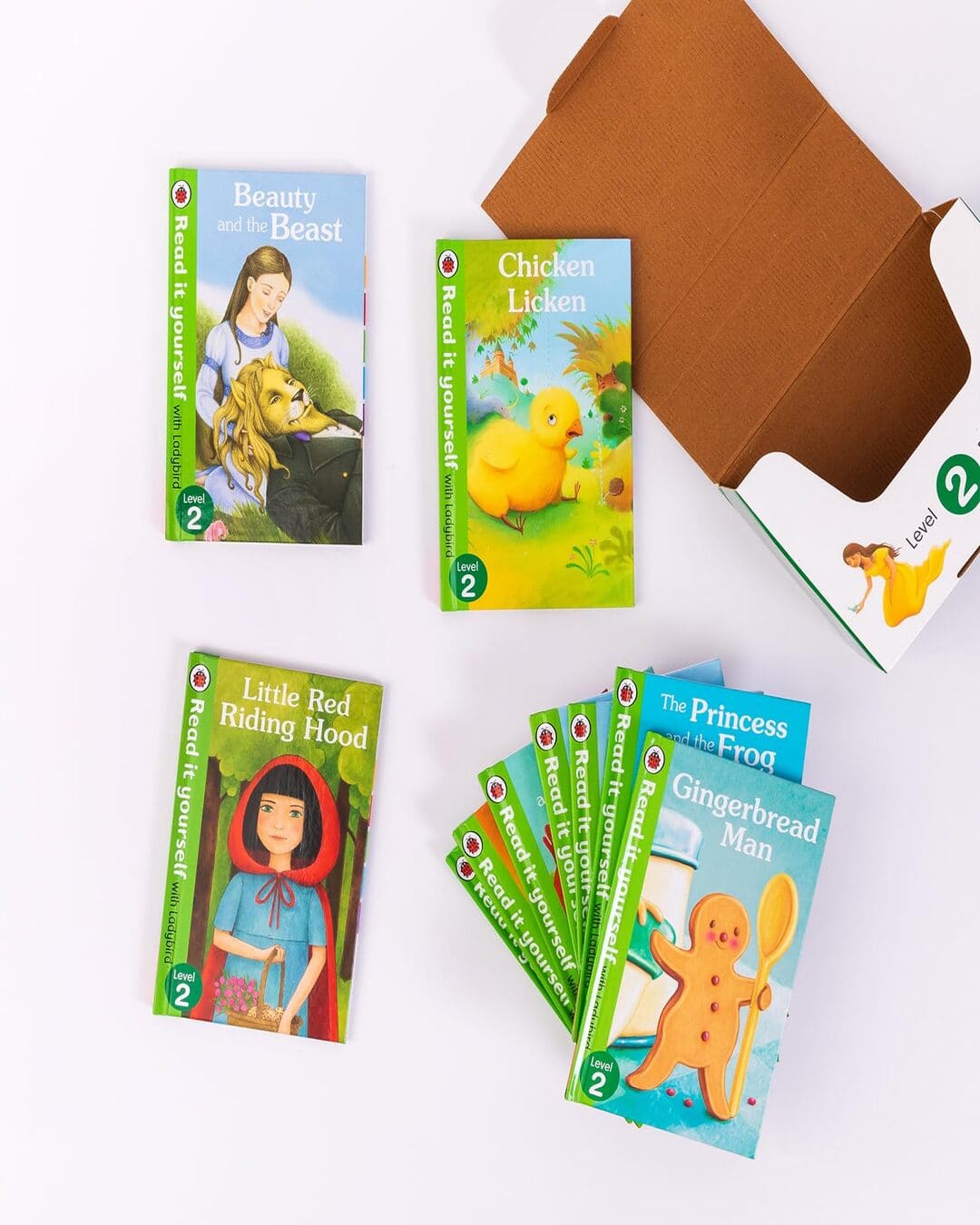 READ IT YOURSELF LEVEL 2 (10 BOOKS BOX SET) by Ladybird [Hardcover] - versoz.com
