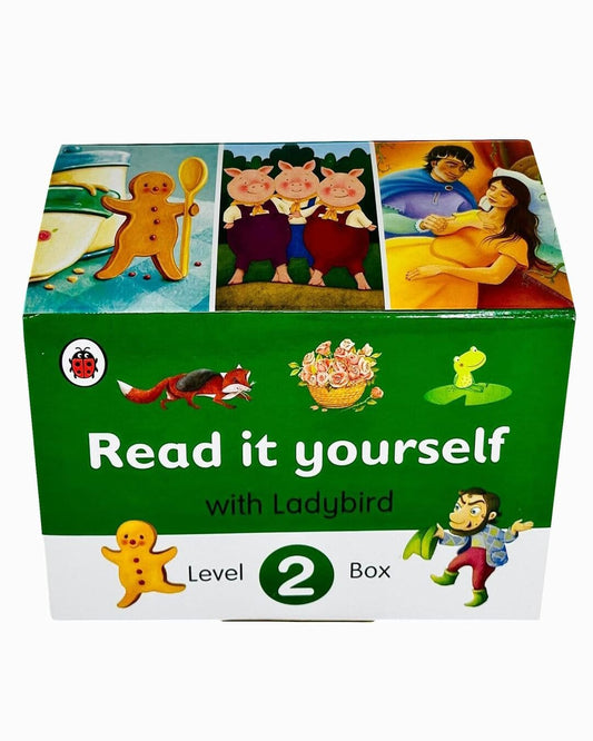 READ IT YOURSELF LEVEL 2 (10 BOOKS BOX SET) by Ladybird [Hardcover] - versoz.com