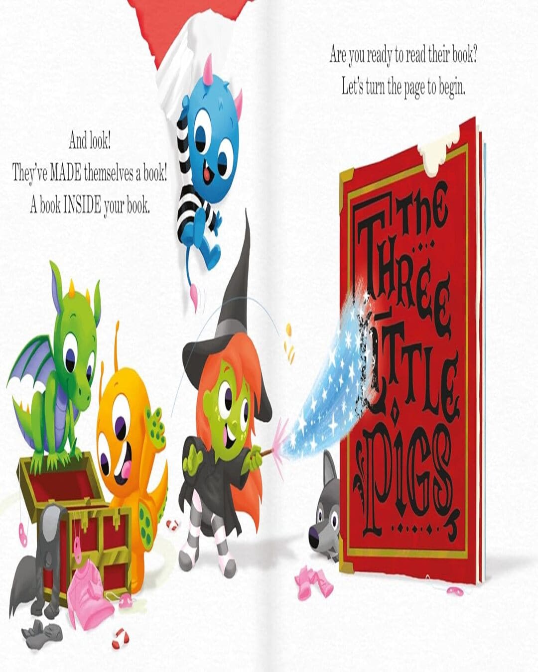 Theres A Wolf In Your Book by Fletcher, Tom [Paperback] - versoz.com