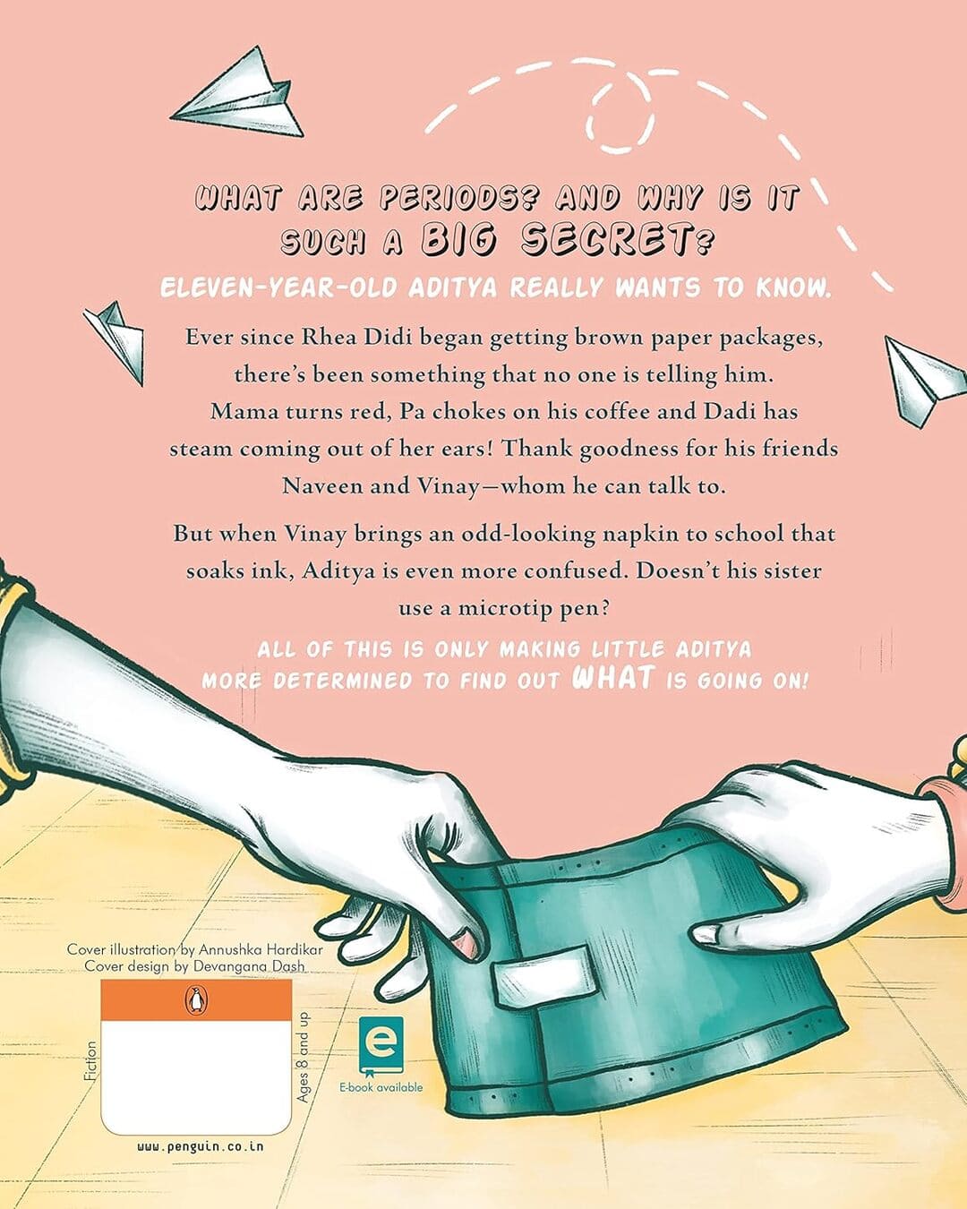 What's the Big Secret? Why You Need to Know . . . Period: A conversation-starter! Fun & informative must-read picture-book for kids! by Sonali Shenoy [Paperback] - versoz.com