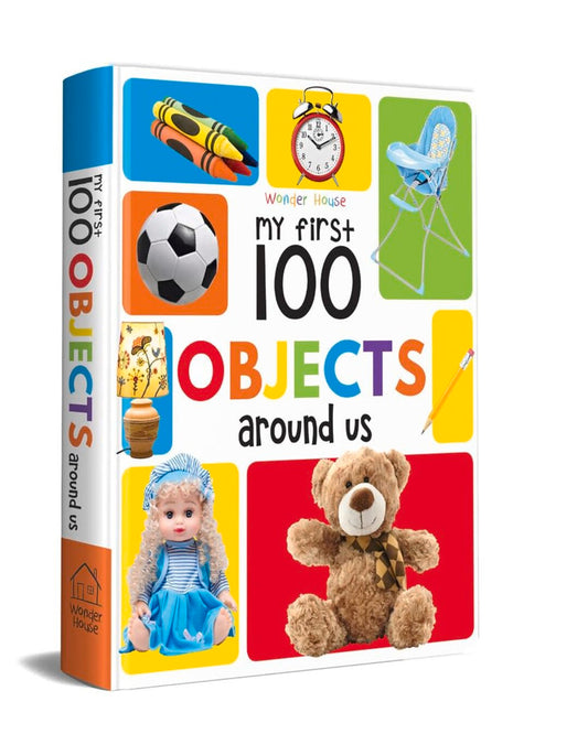 My First 100 Objects Around Us: Padded Board Books by Wonder House Books [Board Book] - versoz.com