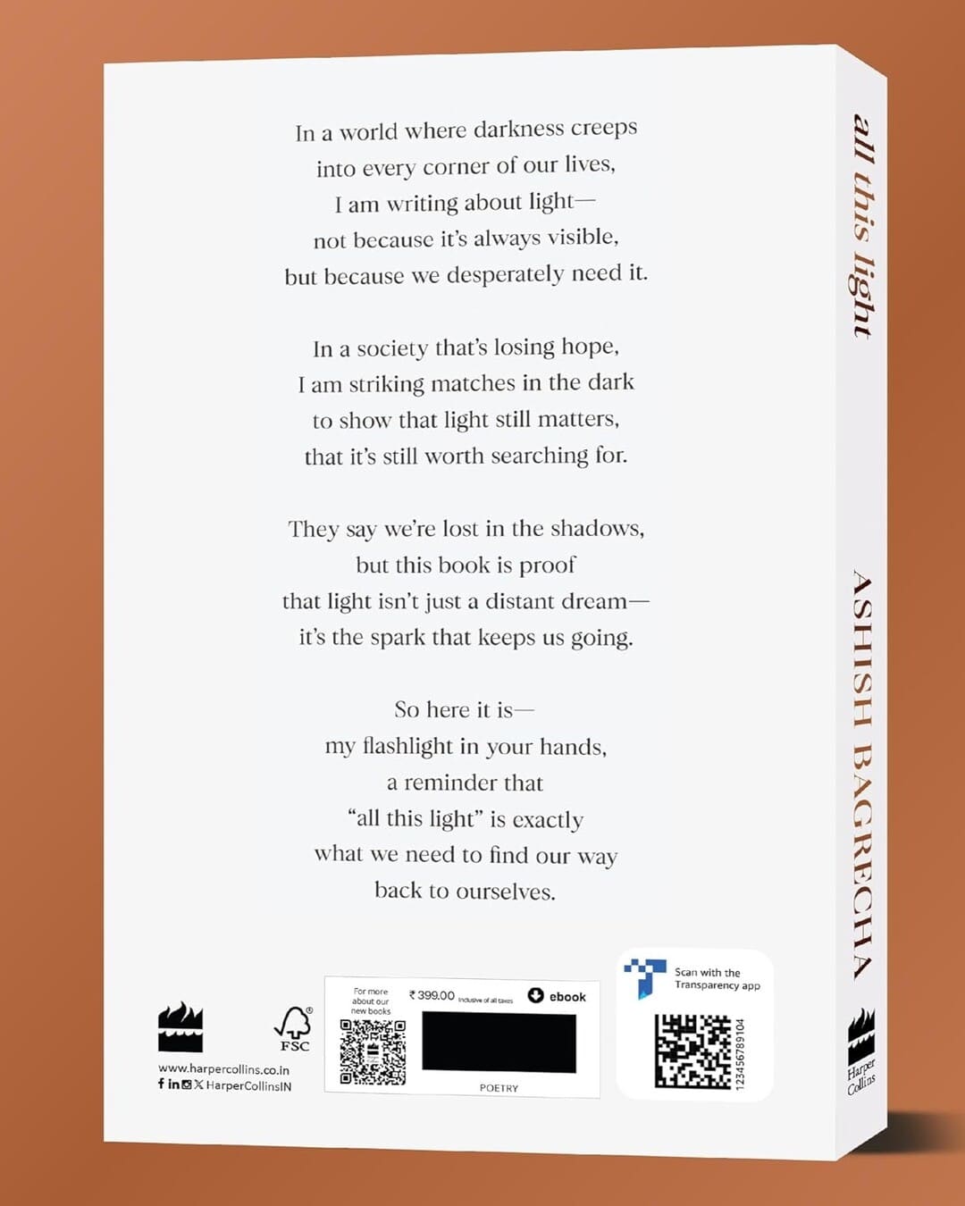 All This Light by Ashish Bagrecha [Paperback]