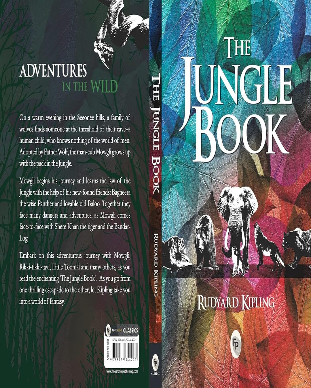 The Jungle Book by Rudyard Kipling [Hardocover] - versoz.com