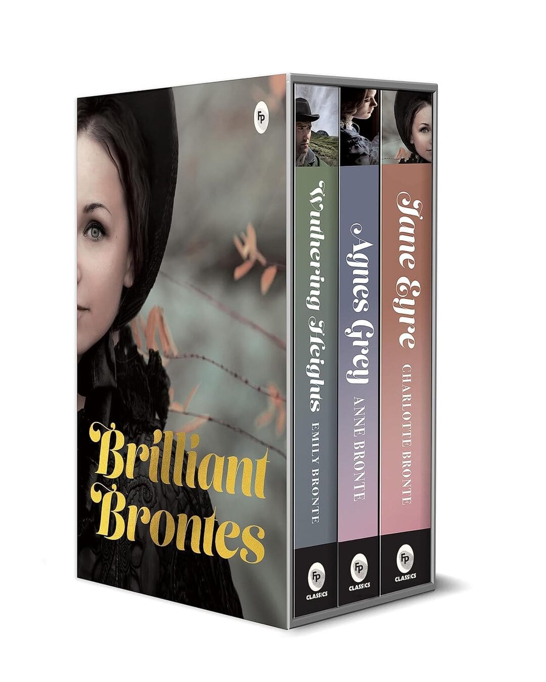 Brilliant Brontes Boxed Set (Jane Eyre, Wuthering Heights & Agnes Grey) Set of 3 Books [Paperback] - versoz.com