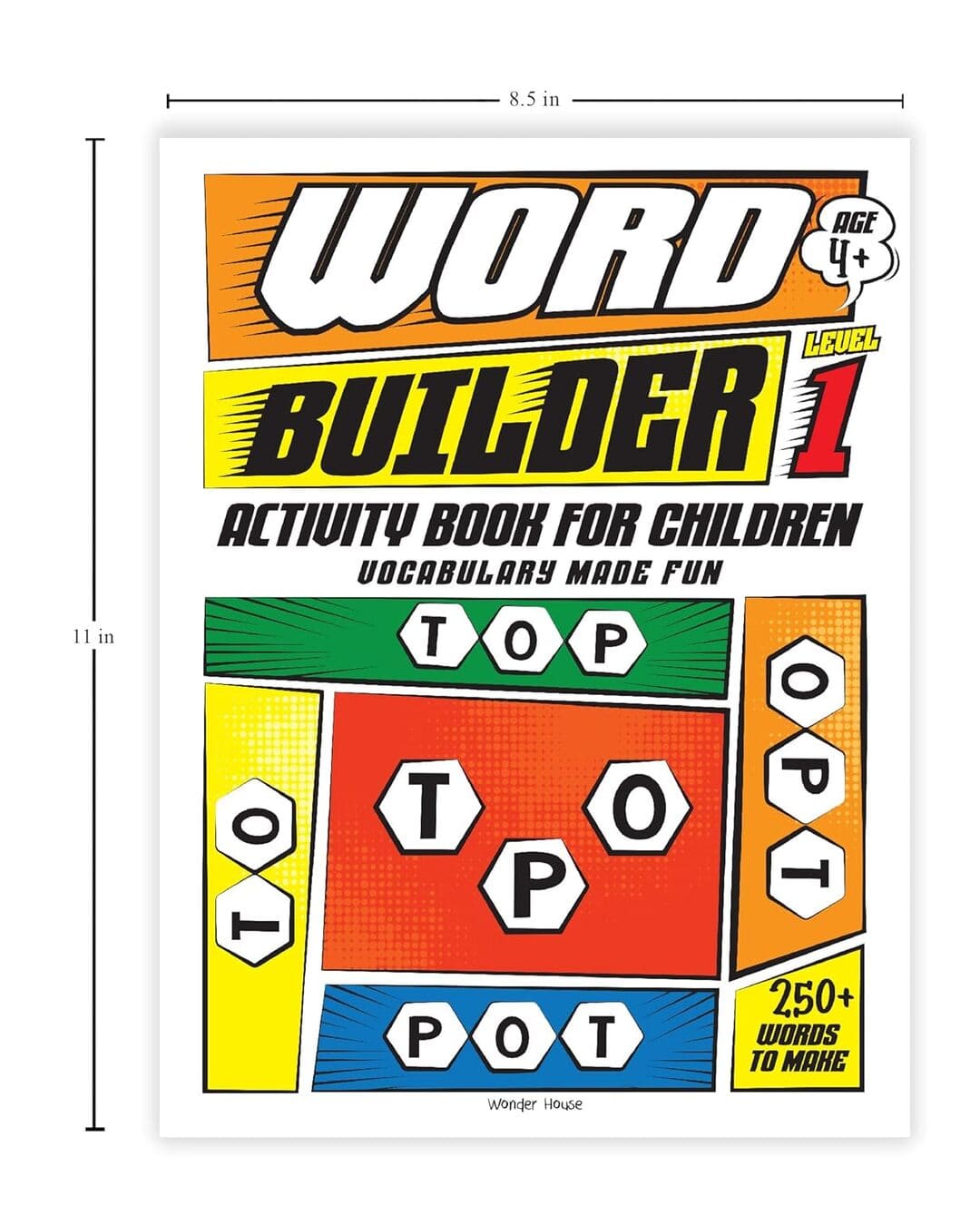 Word Builder Activity Book For Children: Level 1 by Wonder House Books [Paperback] - versoz.com