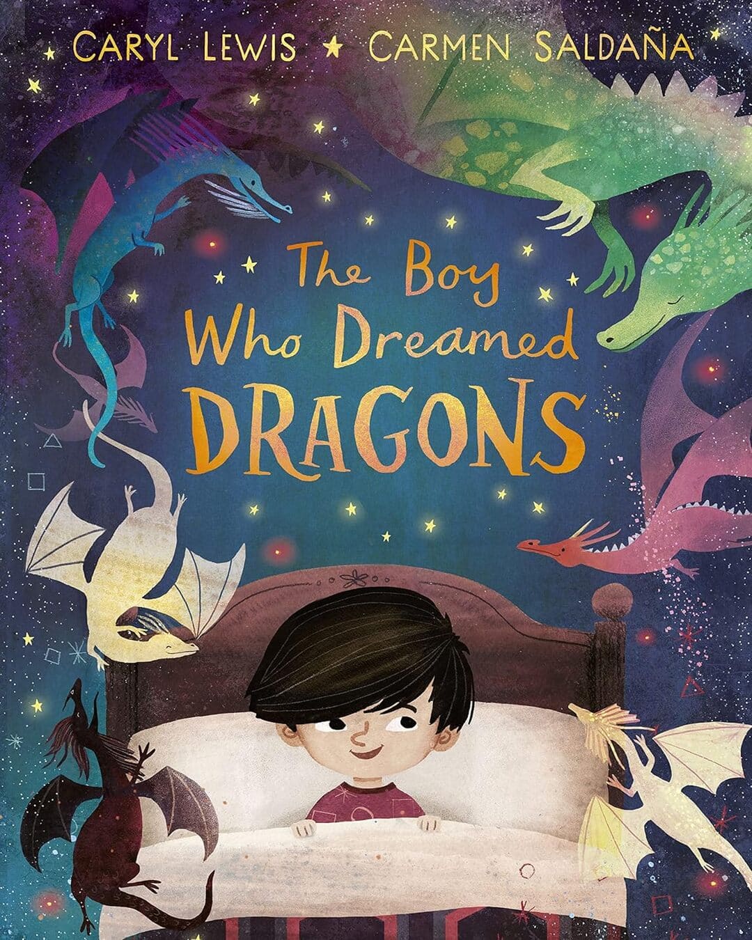 The Boy Who Dreamed Dragons by Caryl Lewis, Carmen Saldana (Illustrator) [Paperback] - versoz.com
