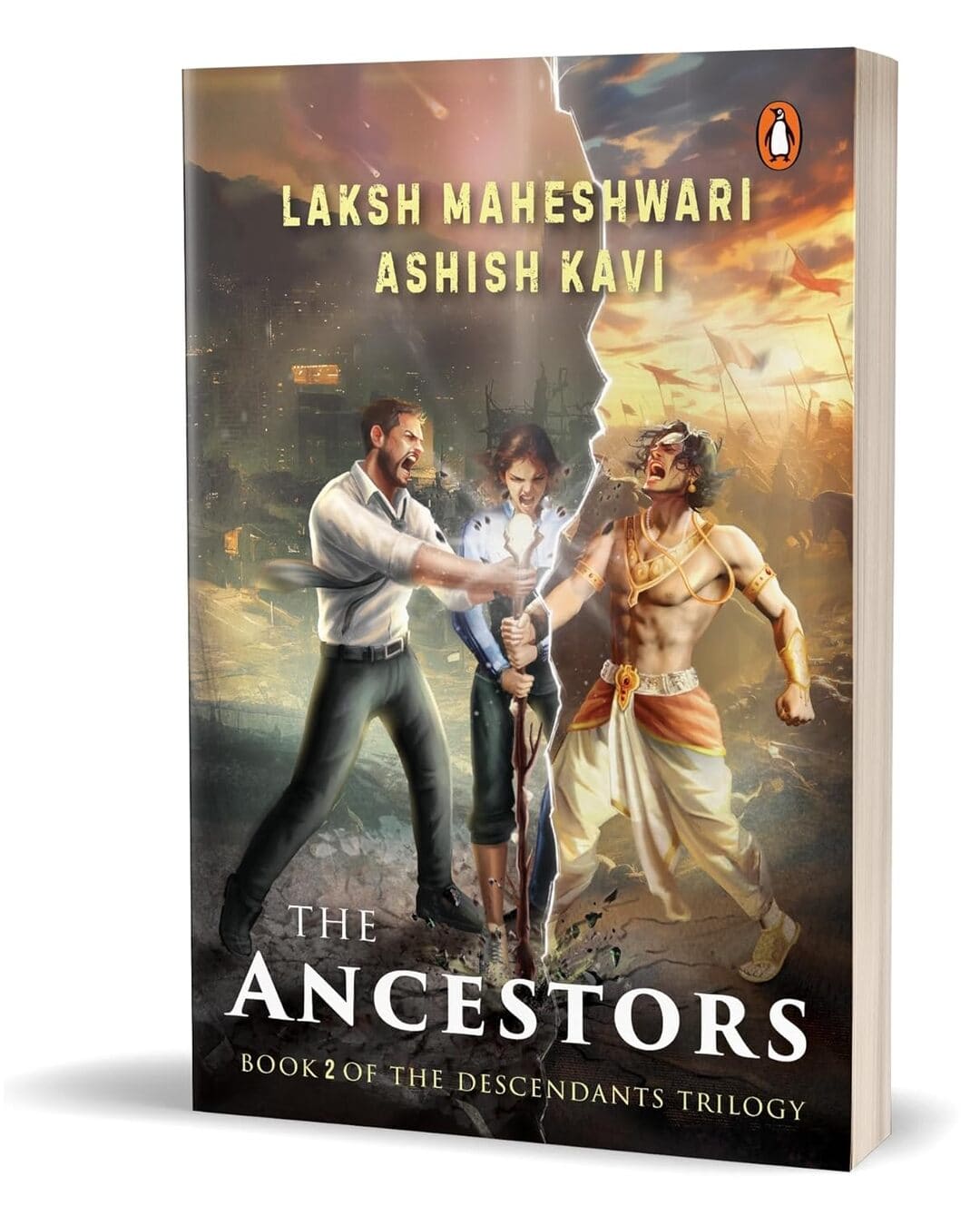The Ancestors: Book 2 Of The Descendants Trilogy by Laksh Maheswari & Ashish Kavi [Paperback] - versoz.com