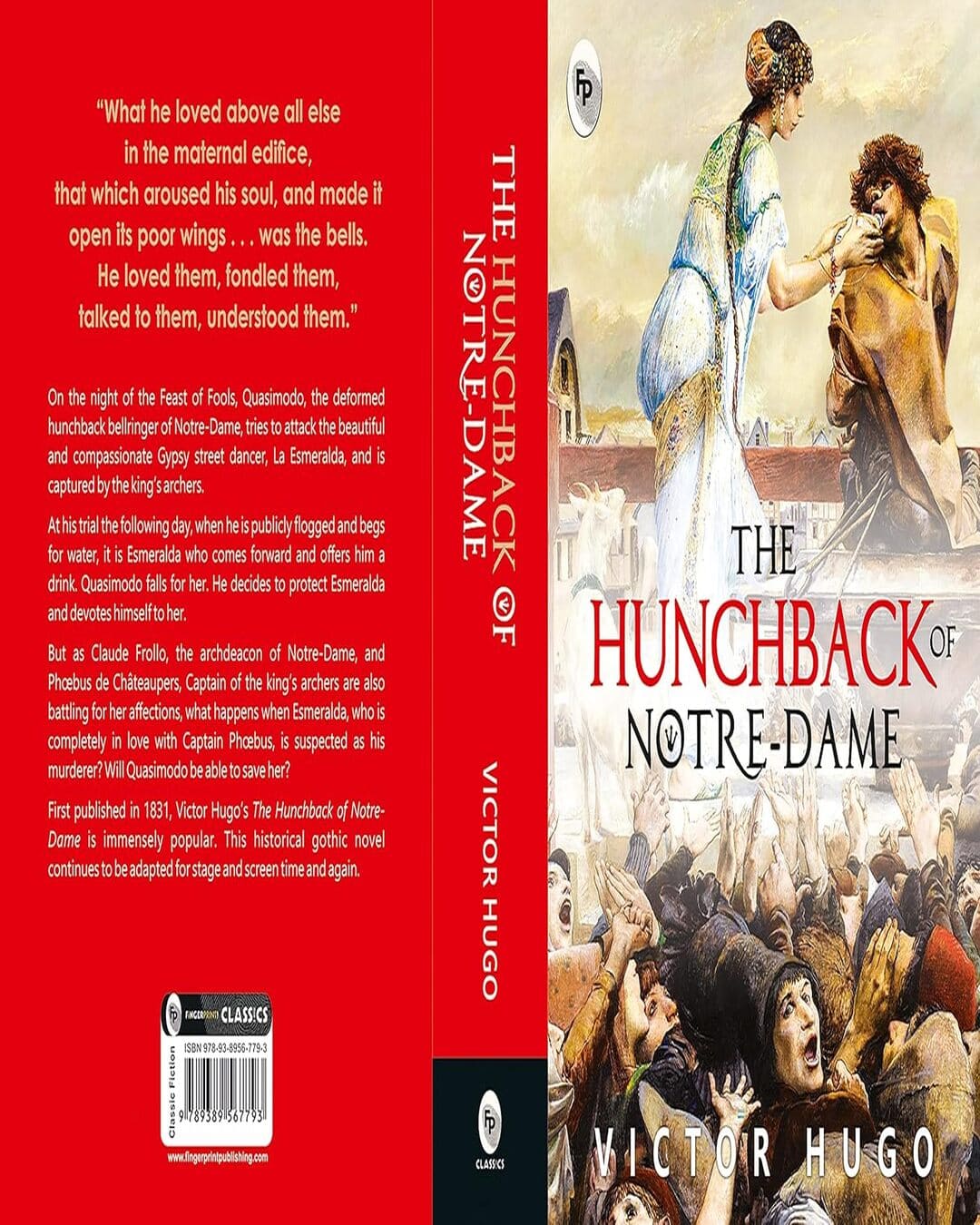 The Hunchback of Notre-Dame by Victor Hugo [Paperback] - versoz.com