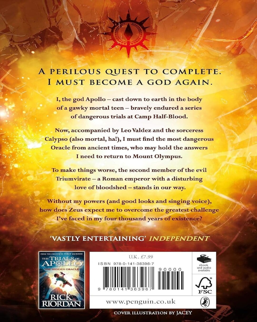 The Dark Prophecy (The Trials Of Apollo Book 2) by Rick Riordan [Paperback] - versoz.com