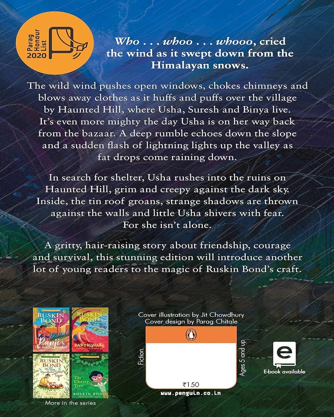 The Wind On The Haunted Hill by Ruskin Bond [Paperback] - versoz.com