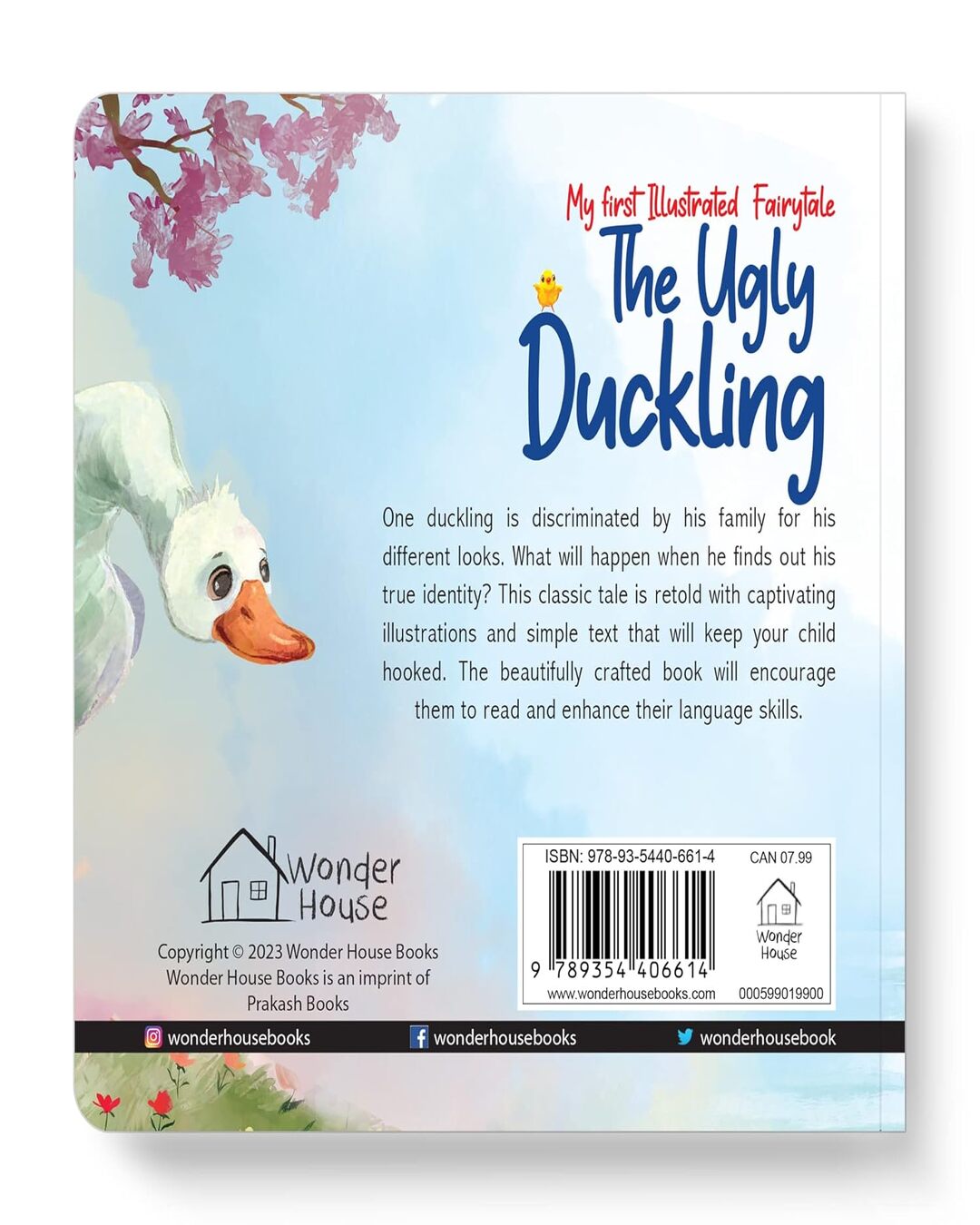 My First Illustrated Fairytale Board Book - the Ugly Duckling Board Book by Wonder House Books [Board Book] - versoz.com
