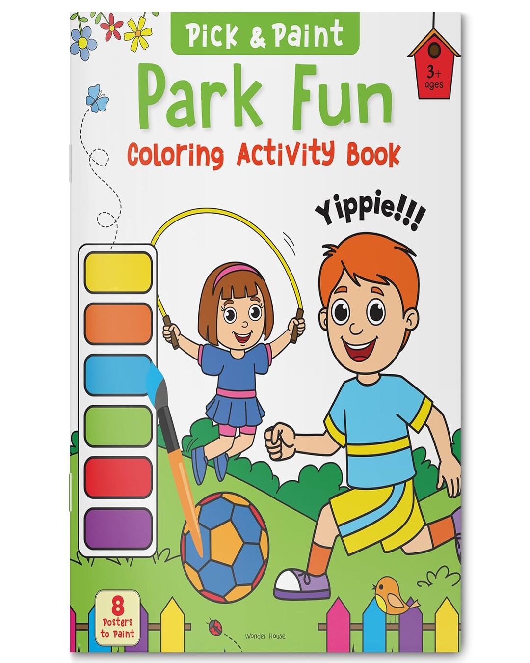 Pick and Paint Coloring Activity BookÂ For Kids: Park Fun by Wonder House Books [Paperback] - versoz.com