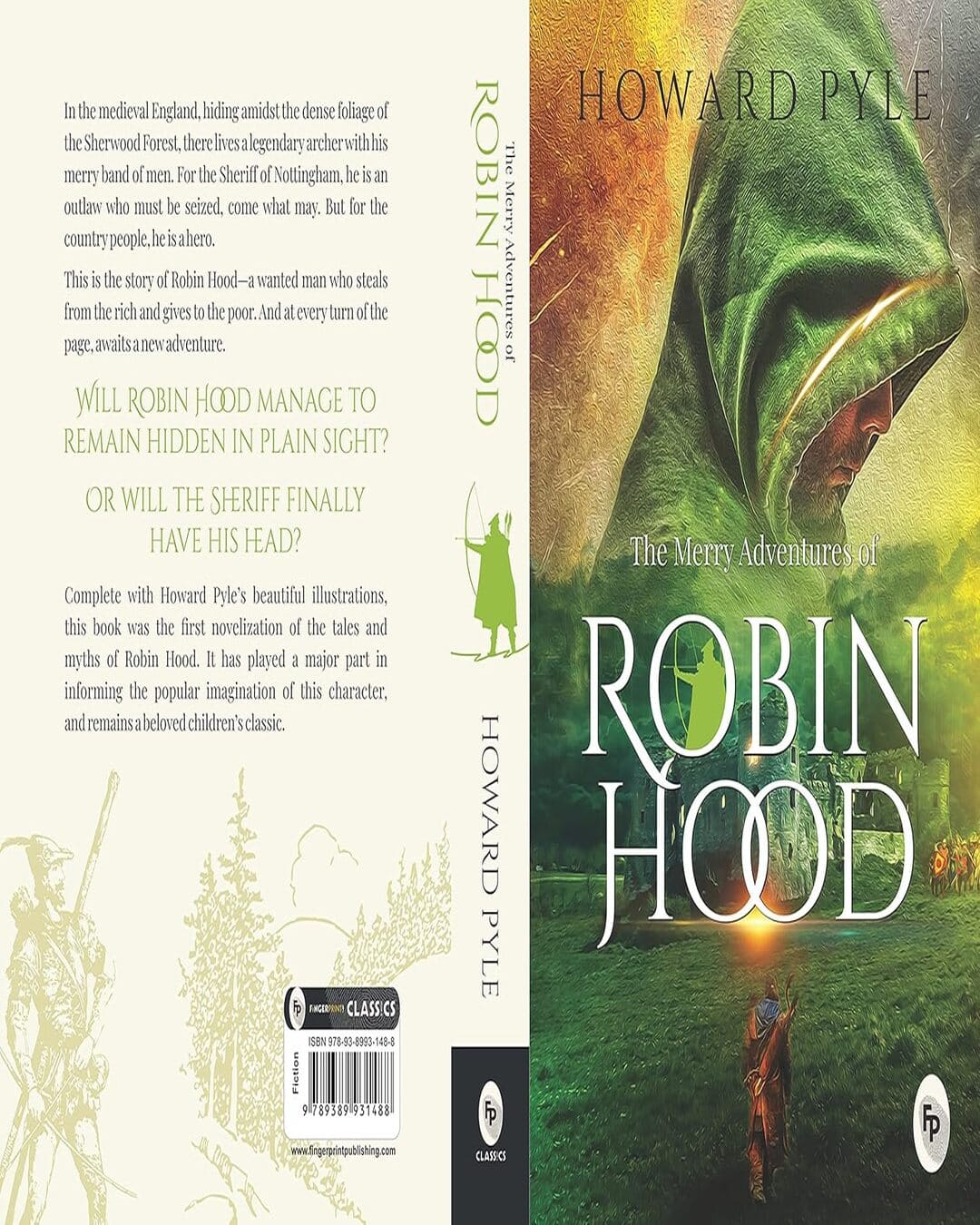 The Merry Adventures of Robin Hood by Howard Pyle [Paperback] - versoz.com