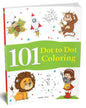 101 Dot to Dot Coloring by Wonder House Books [Paperback] - versoz.com