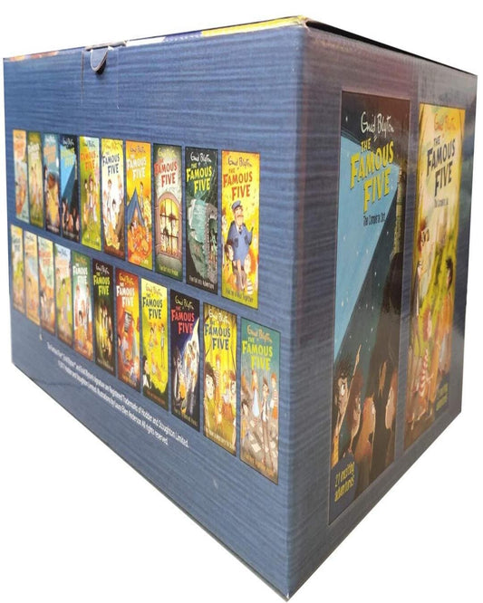 Famous Five by Blyton Enid [Paperback Boxset of 21 Books] - versoz.com