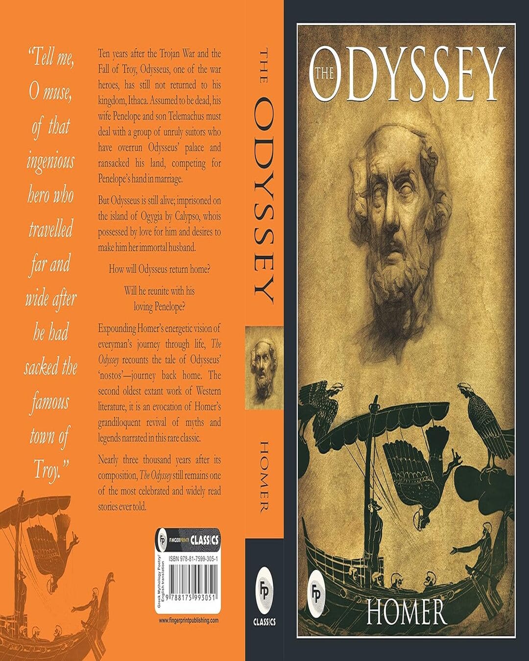 The Odyssey by Homer [Paperback] - versoz.com