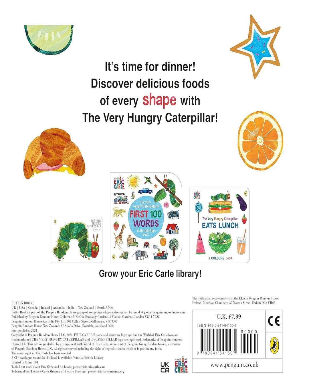 The Very Hungry Caterpillar Eats Dinner by Carle Eric [Board book] - versoz.com