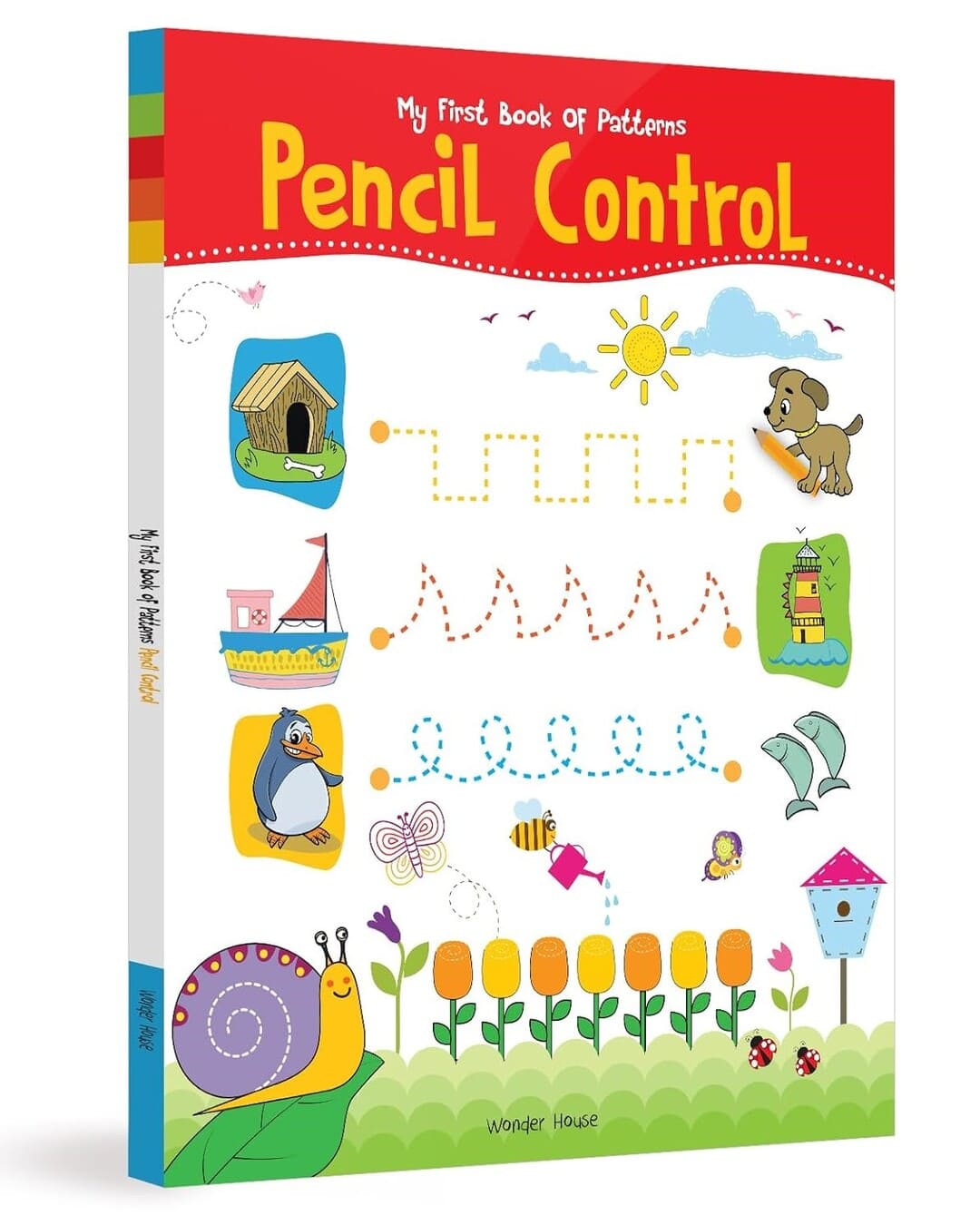My First Book of Patterns : Pencil Control by Wonder House Books [Paperback] - versoz.com