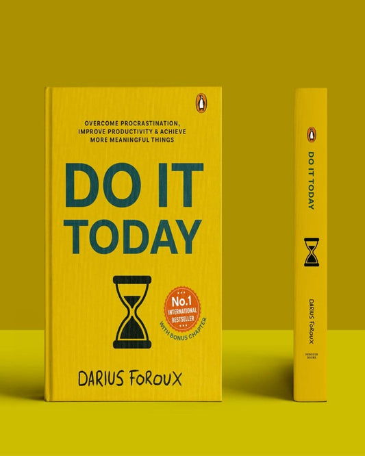 Do It today by Darius Foroux [Hardcover] - versoz.com