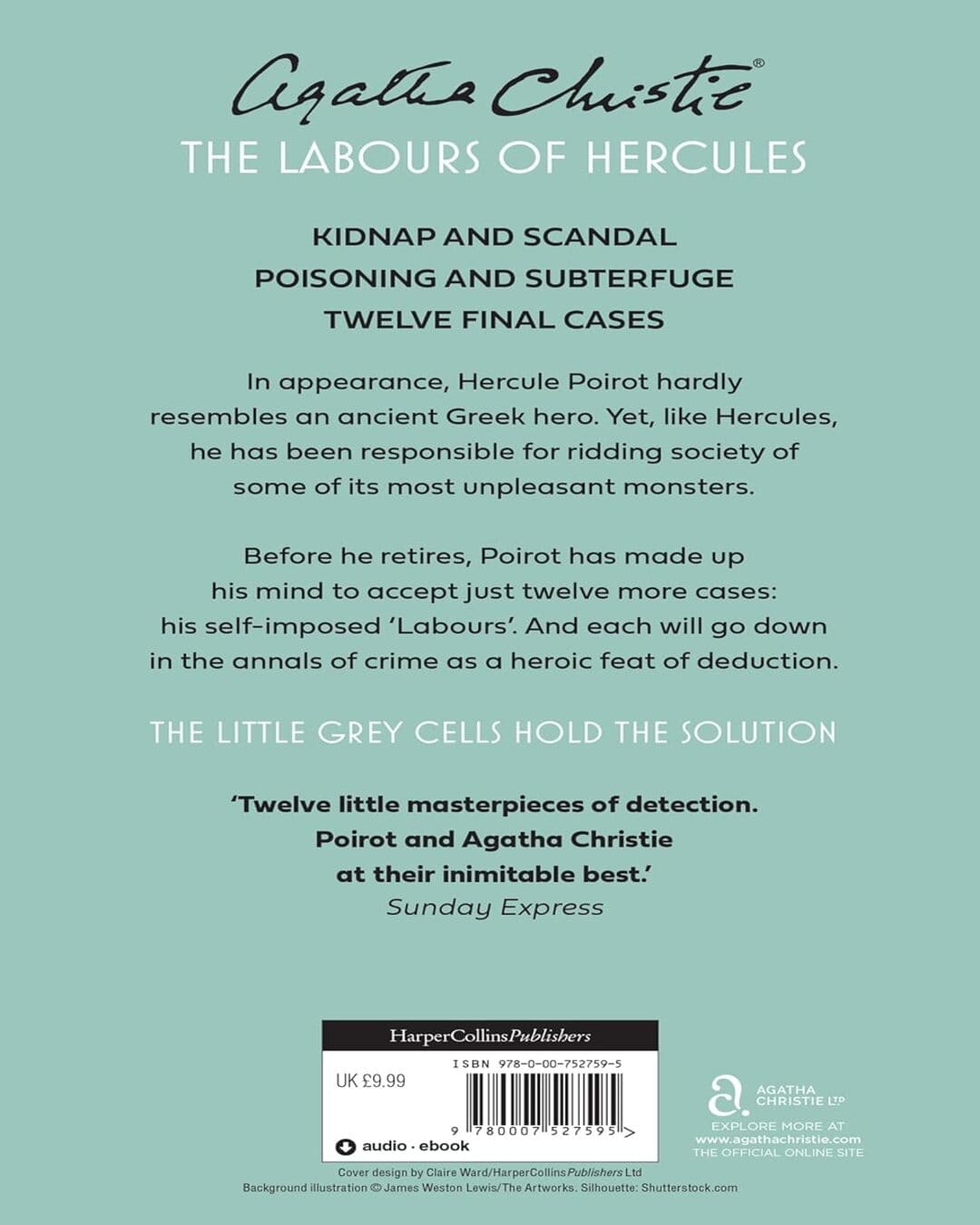 The Labours of Hercules by Agatha Christie [Paperback] - versoz.com