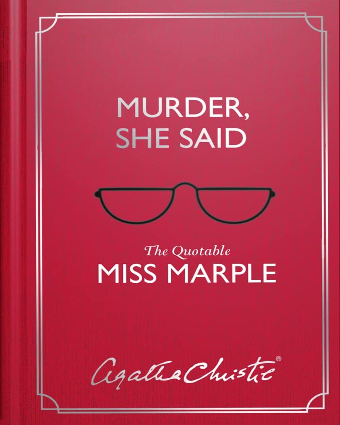 Murder, She Said: The Quotable Miss Marple by Agatha Christie [Paperback] - versoz.com