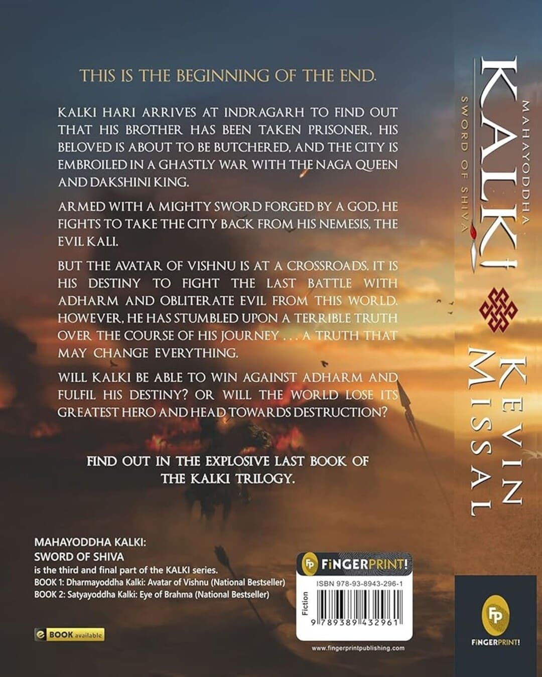 Mahayoddha Kalki: Sword of Shiva (Book 3) - versoz.com