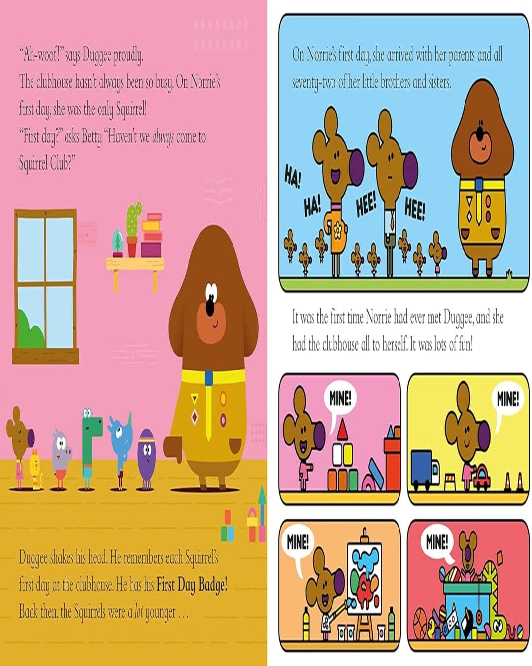 Hey Duggee: First Day at Squirrel Club [Paperback] - versoz.com
