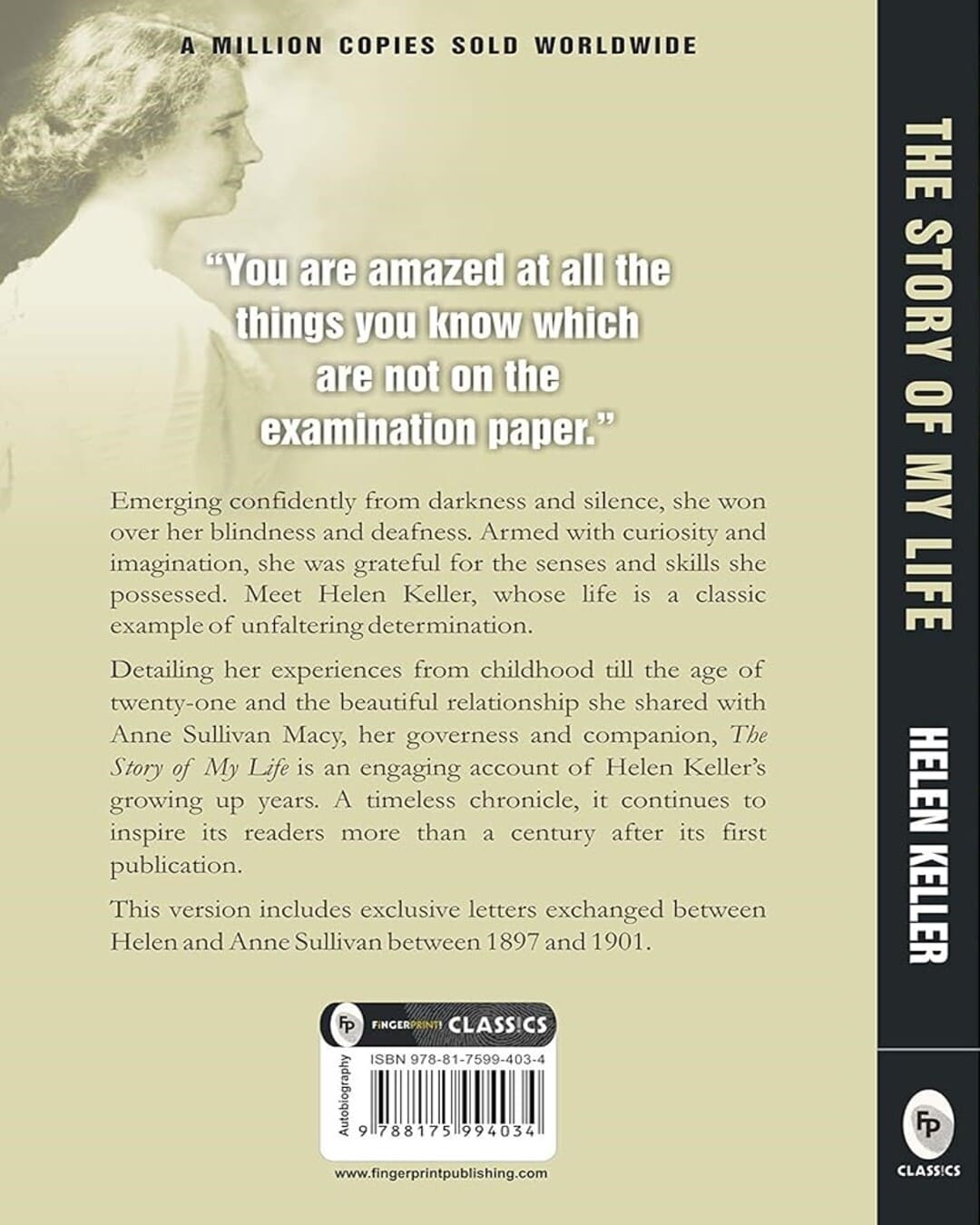 The Story of My Life by Helen Keller [Paperback] - versoz.com