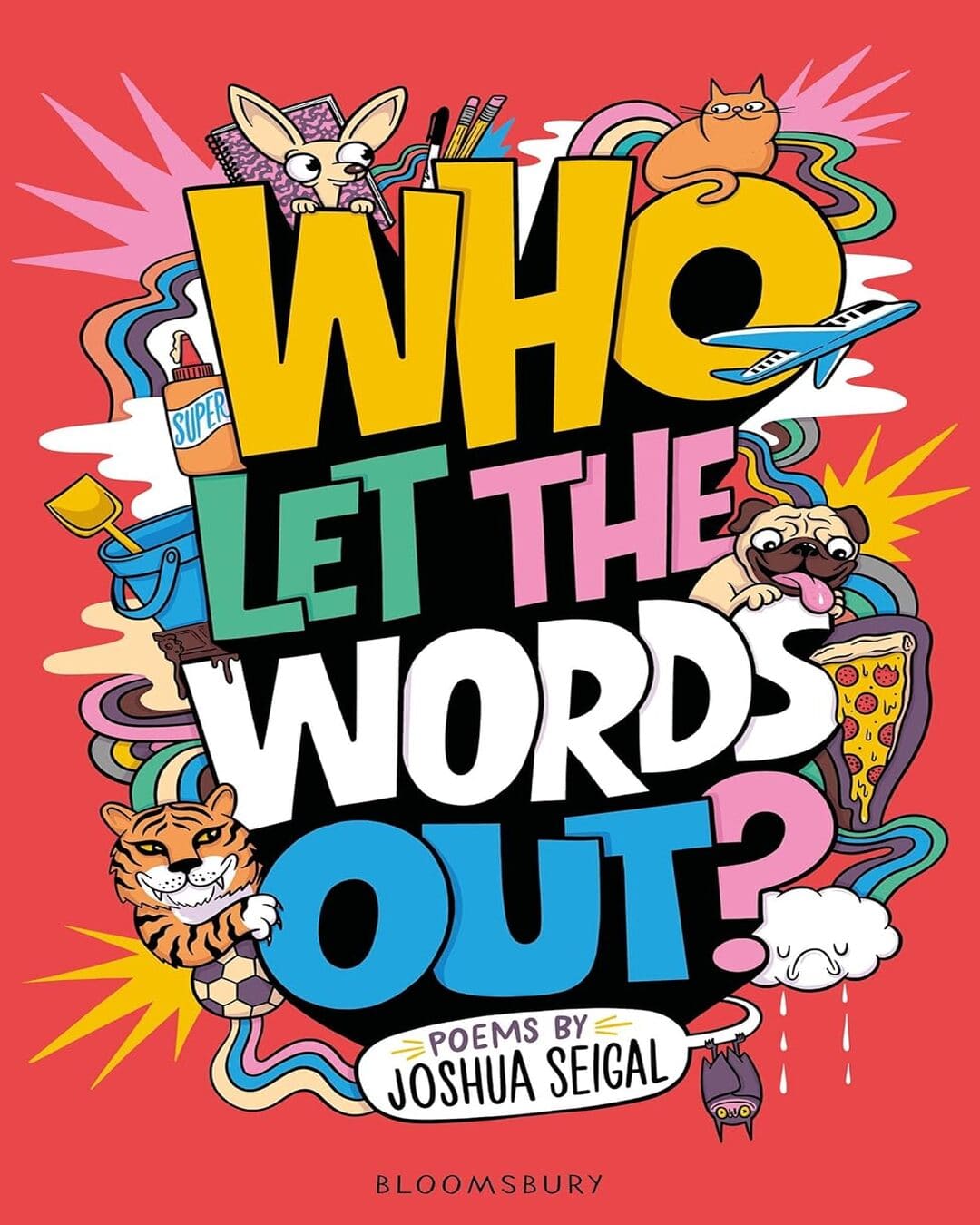 Who Let The Words Out? by Joshua Seigal [Paperback] - versoz.com