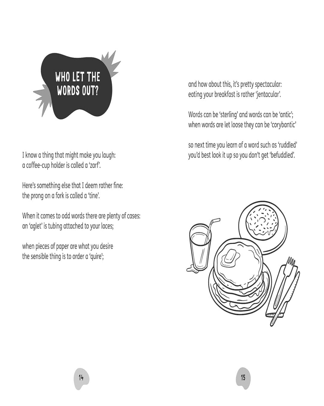 Who Let The Words Out? by Joshua Seigal [Paperback] - versoz.com