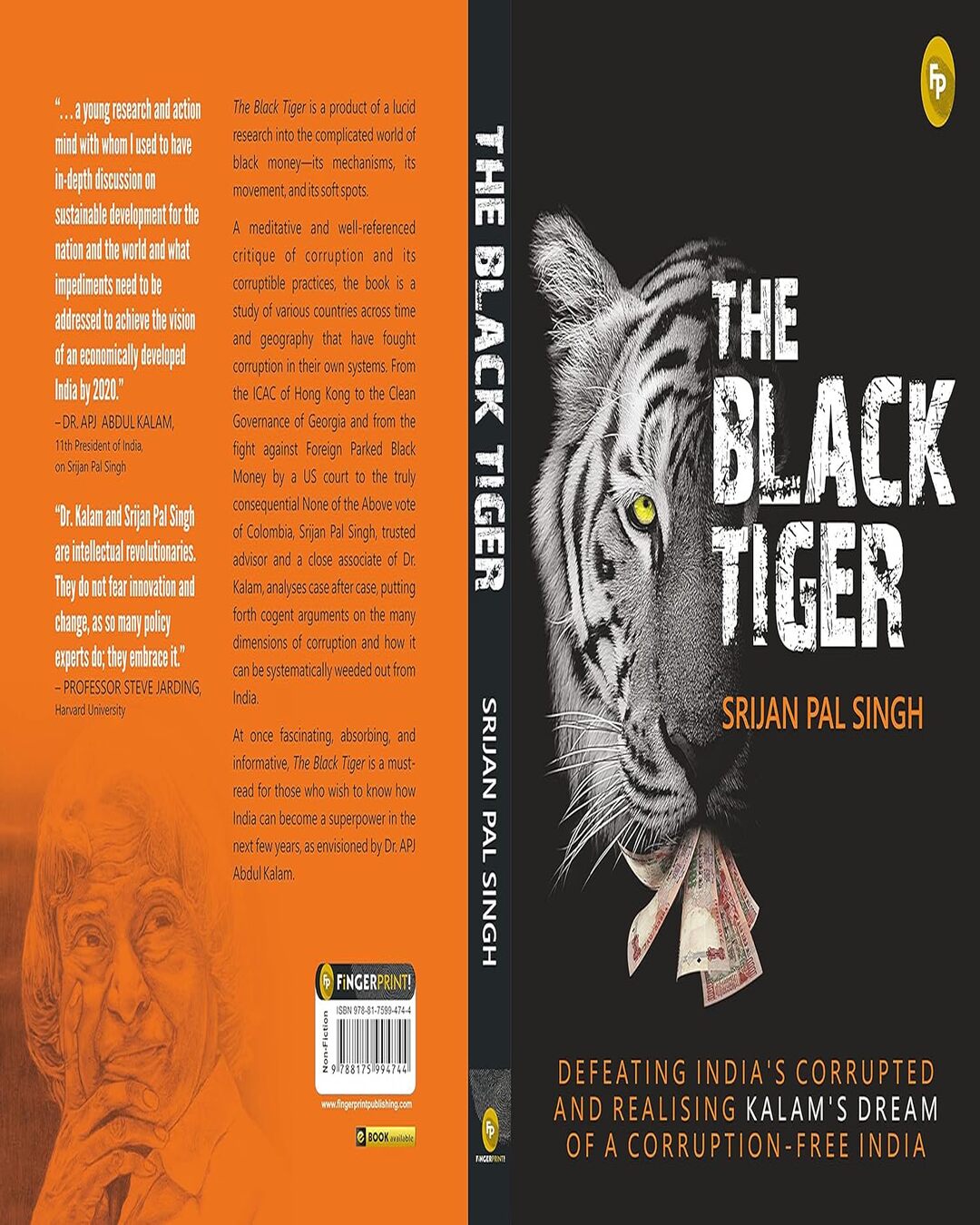 The Black Tiger by Srijan Pal Singh [Paperback] - versoz.com