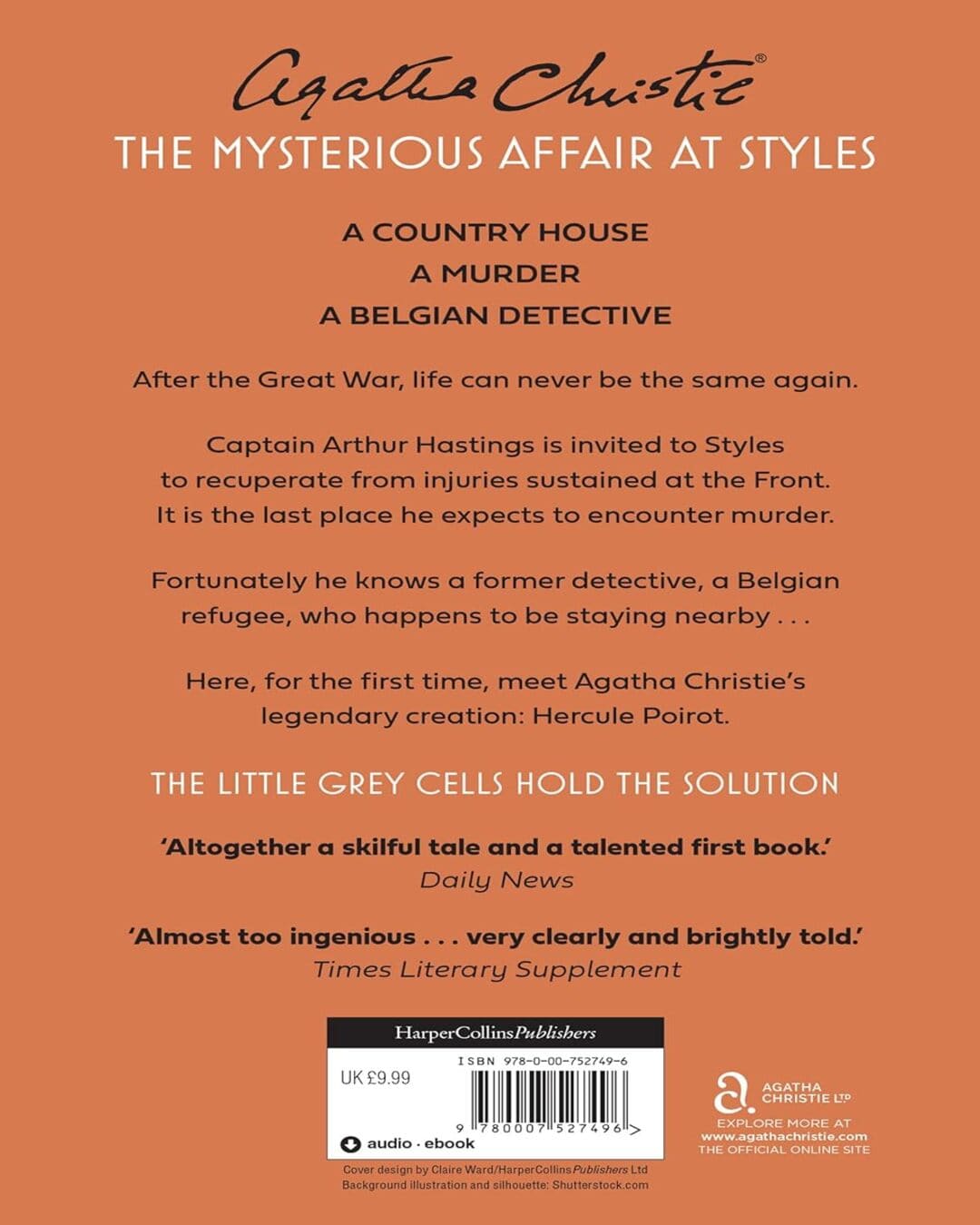 The Mysterious Affair at Styles by Agatha Christie [Paperback] - versoz.com