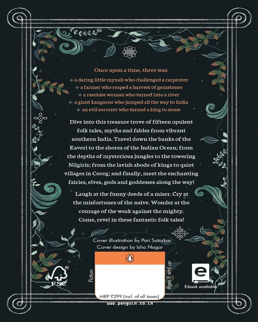 Dakshin: South Indian Myths And Fables Retold by Nitin Kushalappa Mp [Paperback] - versoz.com
