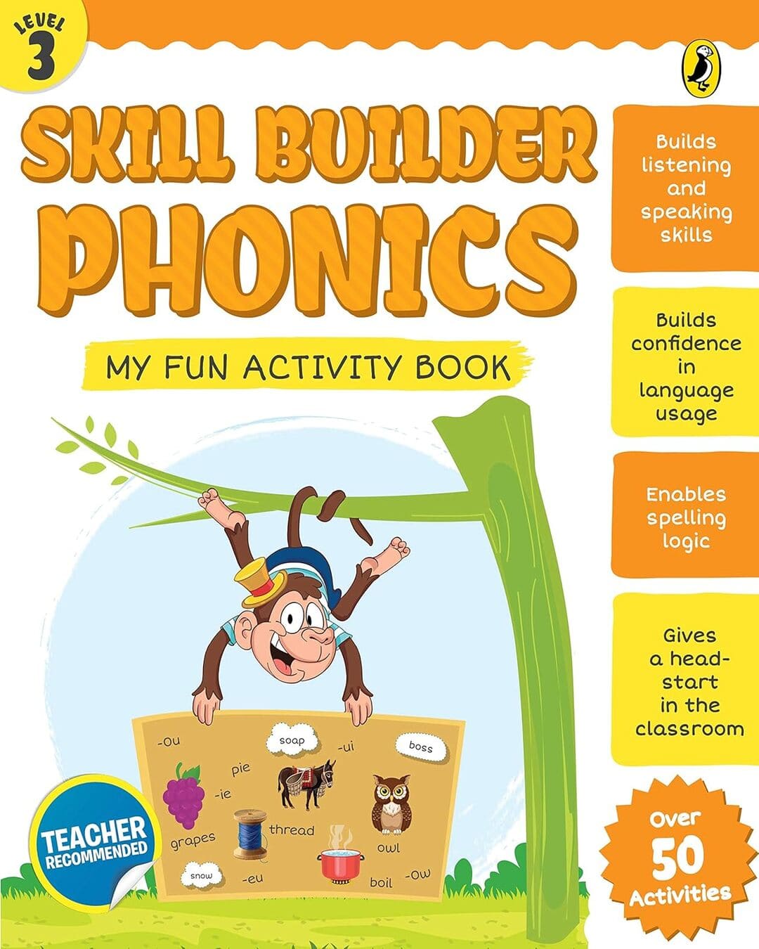 Skill Builders Phonics Level-3 by Penguin India [Paperback] - versoz.com