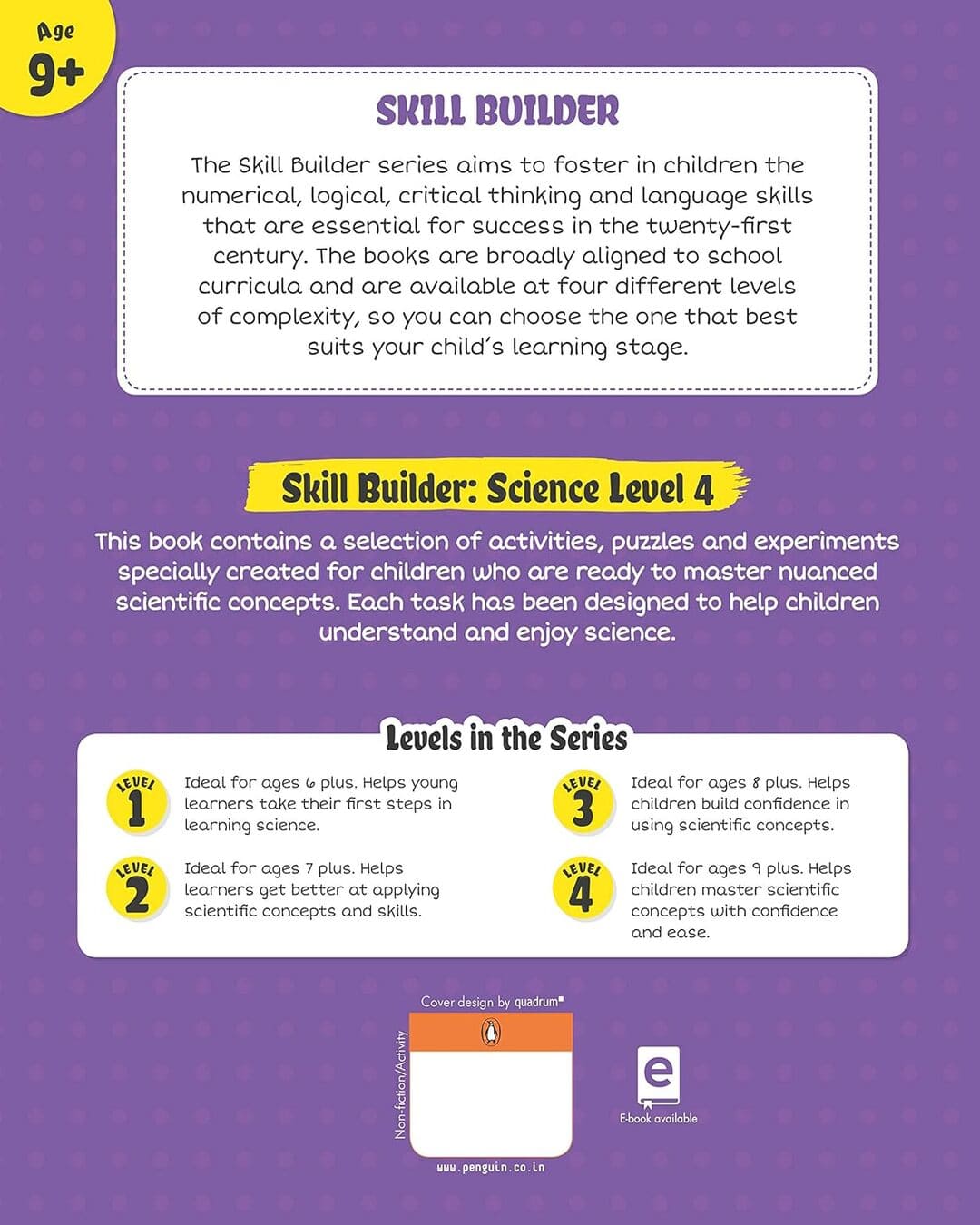 Skill Builders Science Level 4 by Sonia Mehta [Paperback] - versoz.com