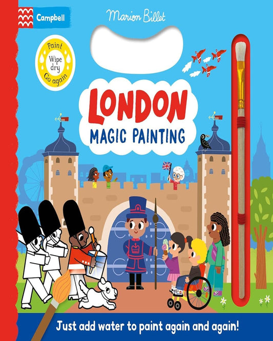 London Magic Painting by Campbell Books [Board Book] - versoz.com